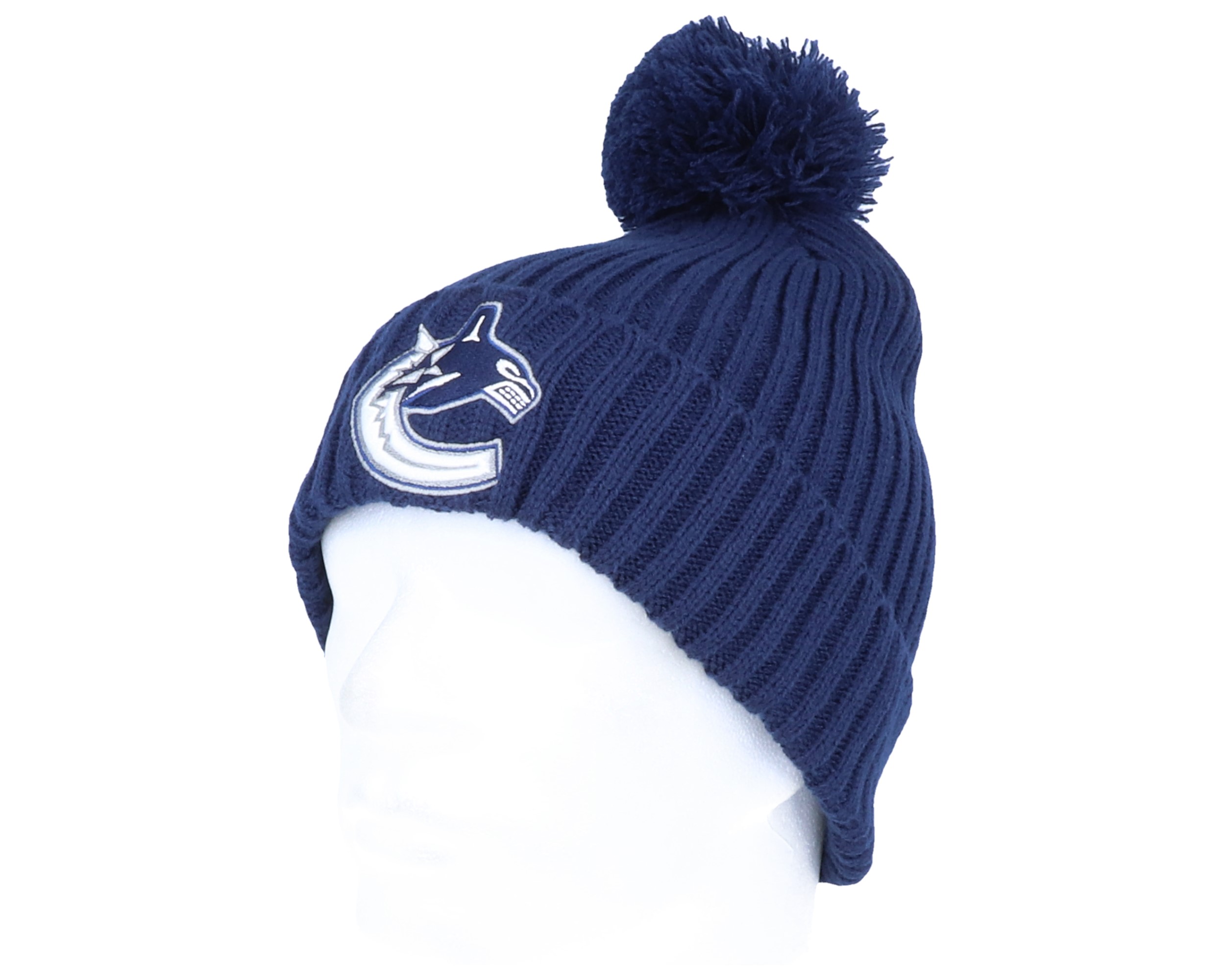 Vancouver Canucks Value Core Beanie Blue Pom - Fanatics ...