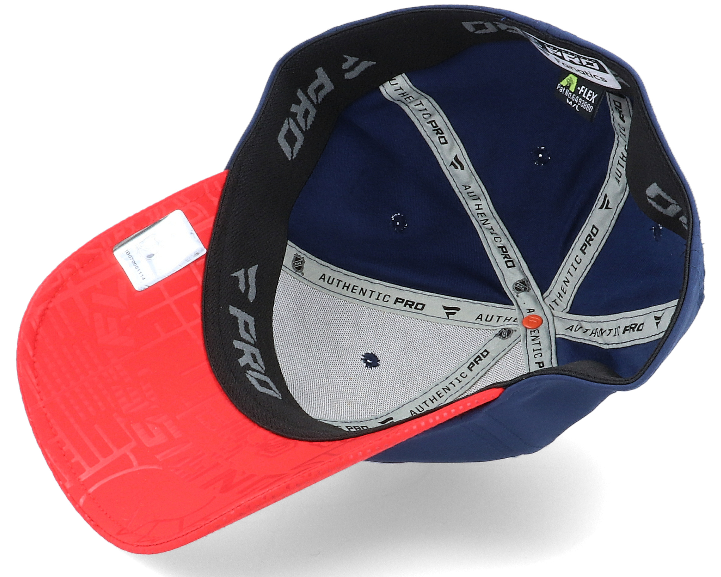 Florida Panthers Draft Structured Stretch Navy/Red Flexfit Fanatics