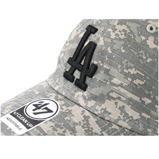 digital camo dodgers hat