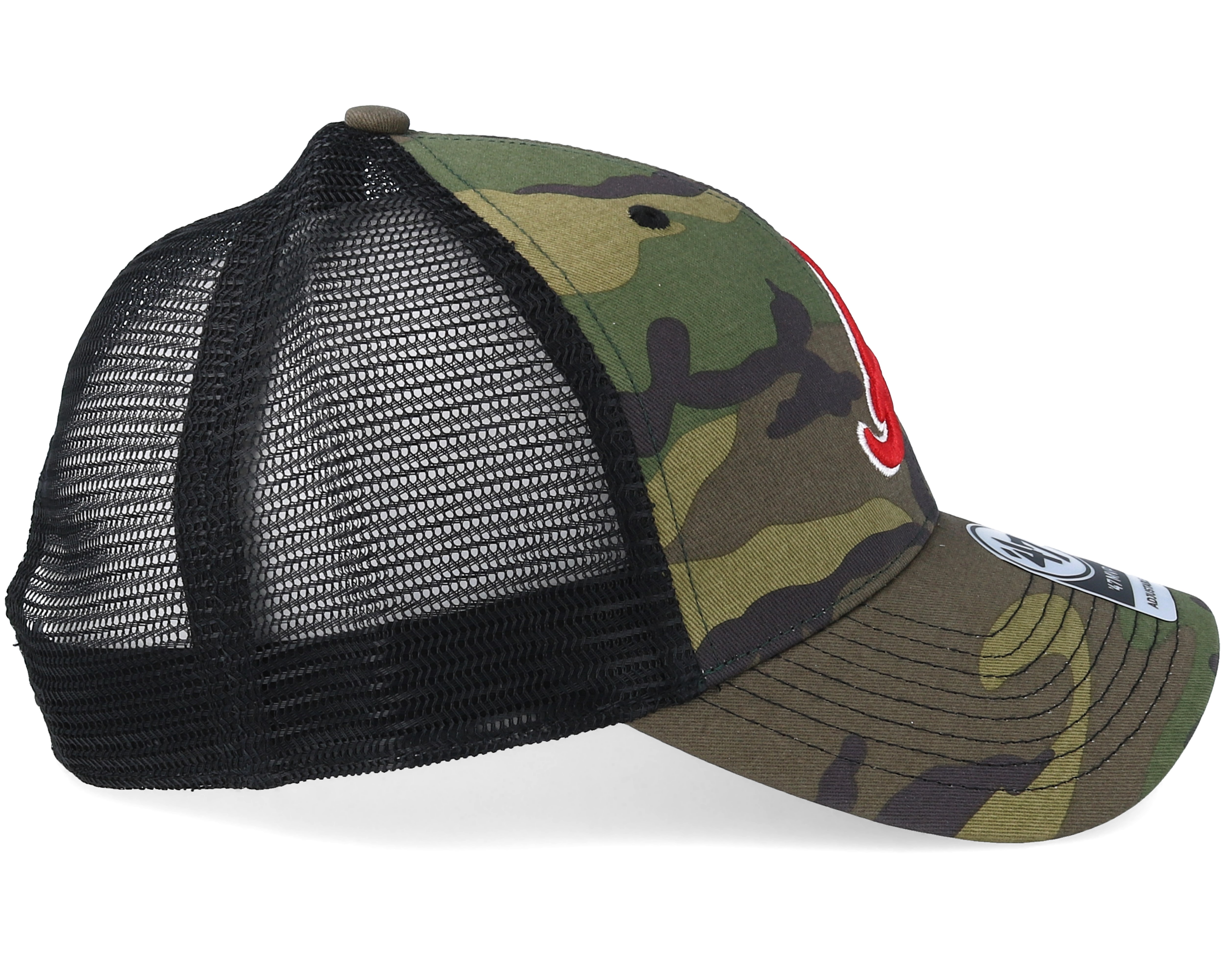 atlanta braves 47 trucker hat