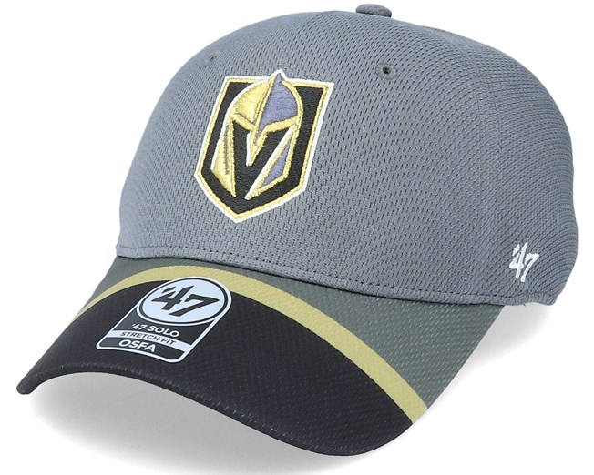 Vegas Golden Knights Jersey Solo Charcoal Flexfit 47 Brand Cap Hatstore De