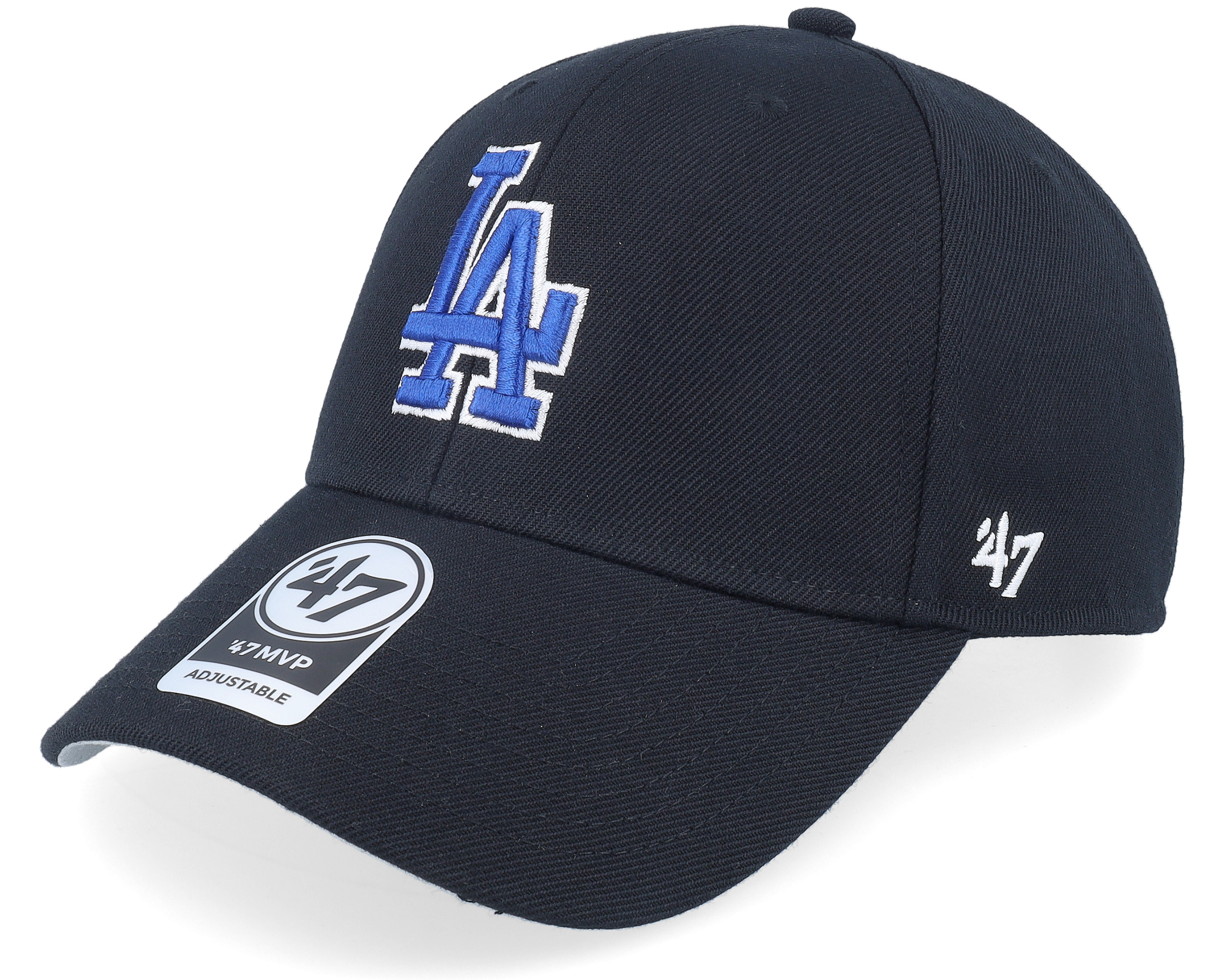 Los Angeles Dodgers Mvp Black/Blue Adjustable - 47 Brand caps