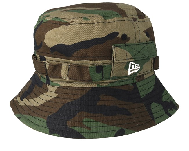 camo bucket hat new era