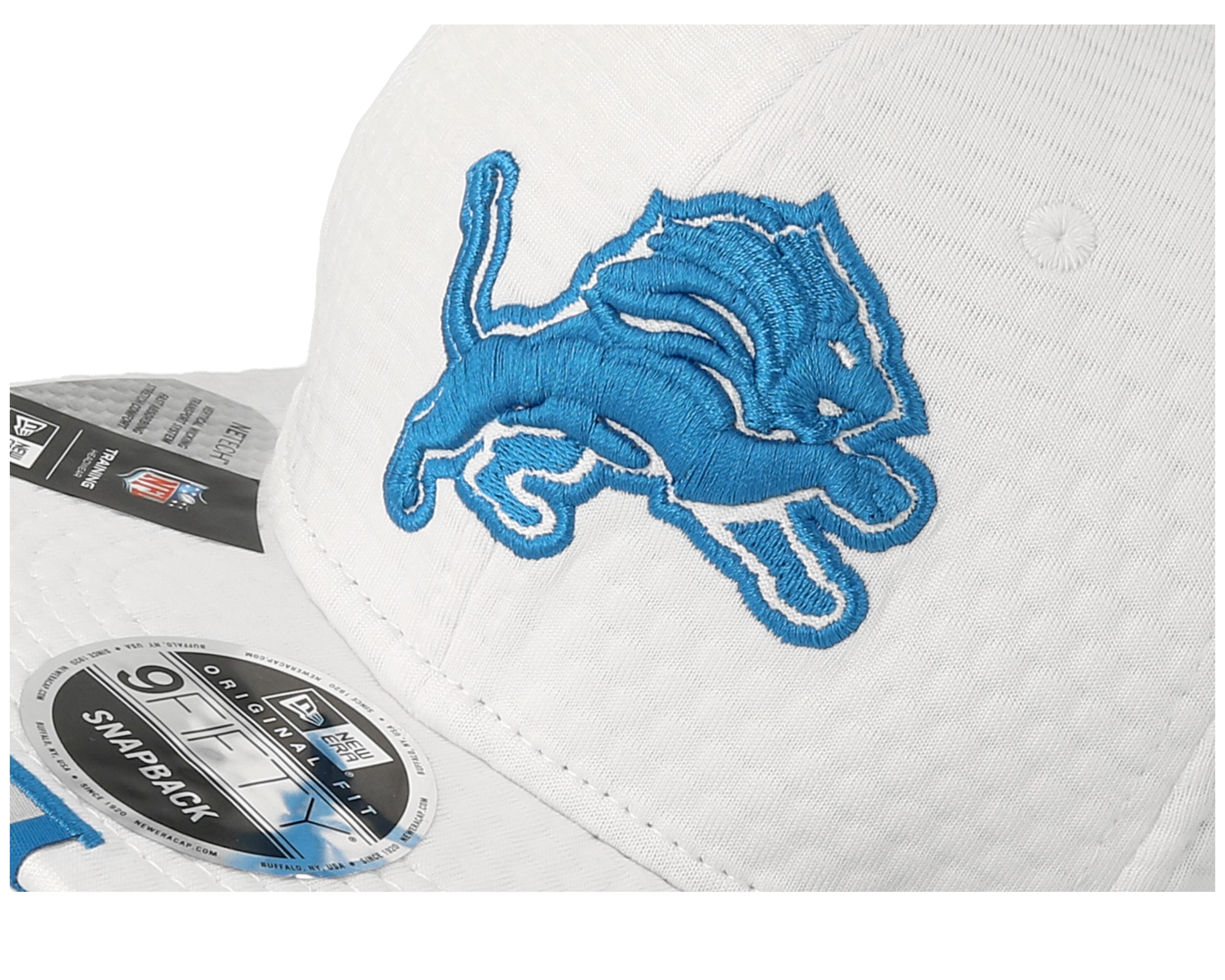 Detroit Lions 9Fifty On Field 19 Training White Snapback - New Era cap