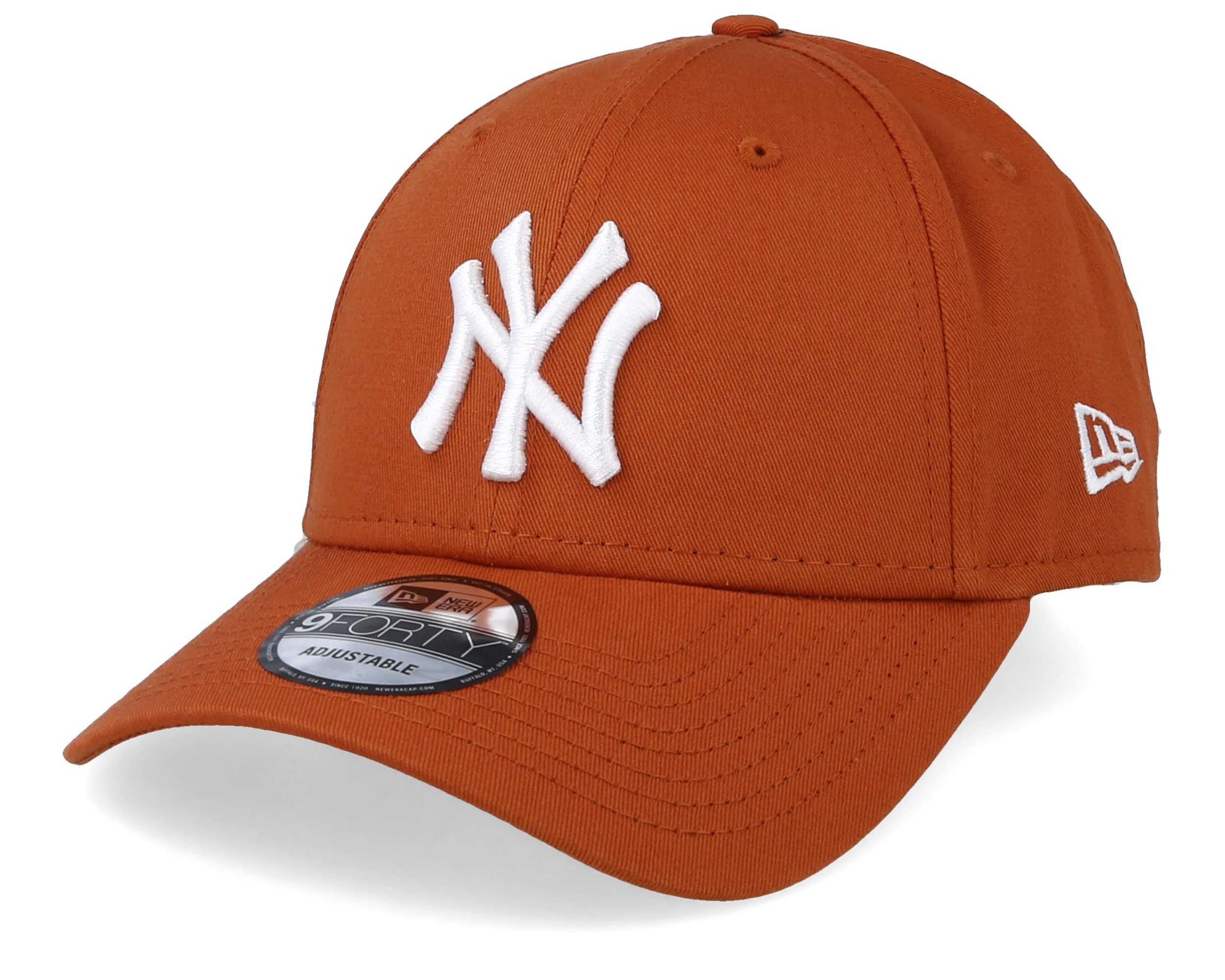New York Yankees League Essential 9Forty Rust/White Adjustable New