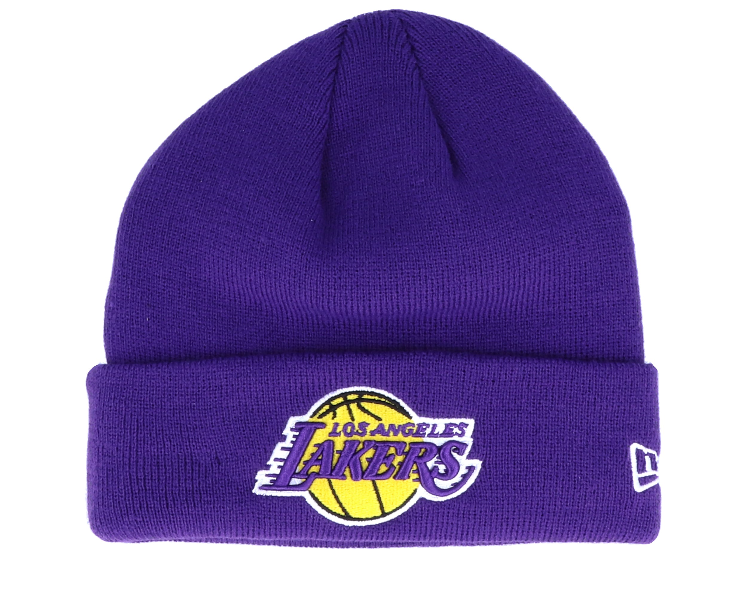 LA Lakers Knit Purple Cuff New Era beanies