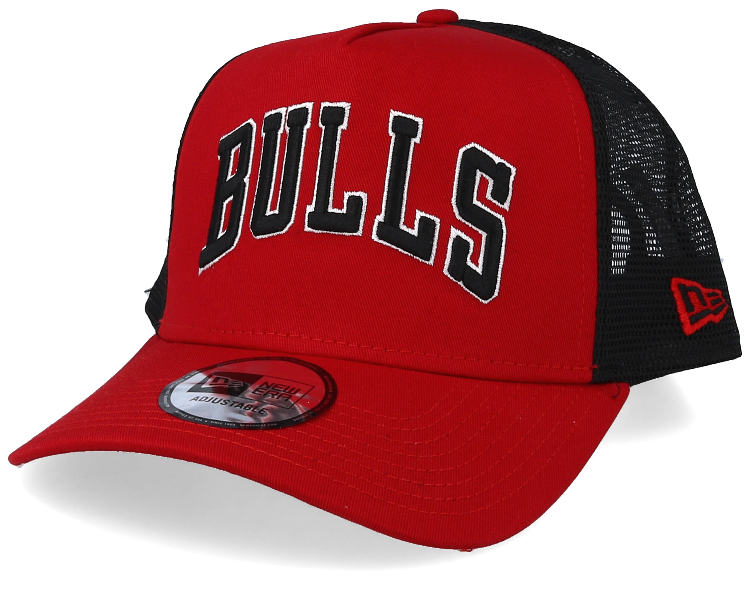 Chicago Bulls Reverse Team Red/Black Trucker New Era caps