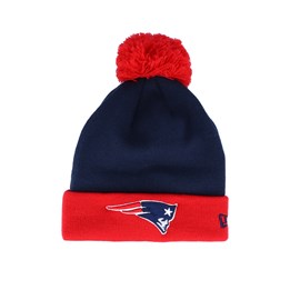 New England Patriots Pop Team Knit Navy 