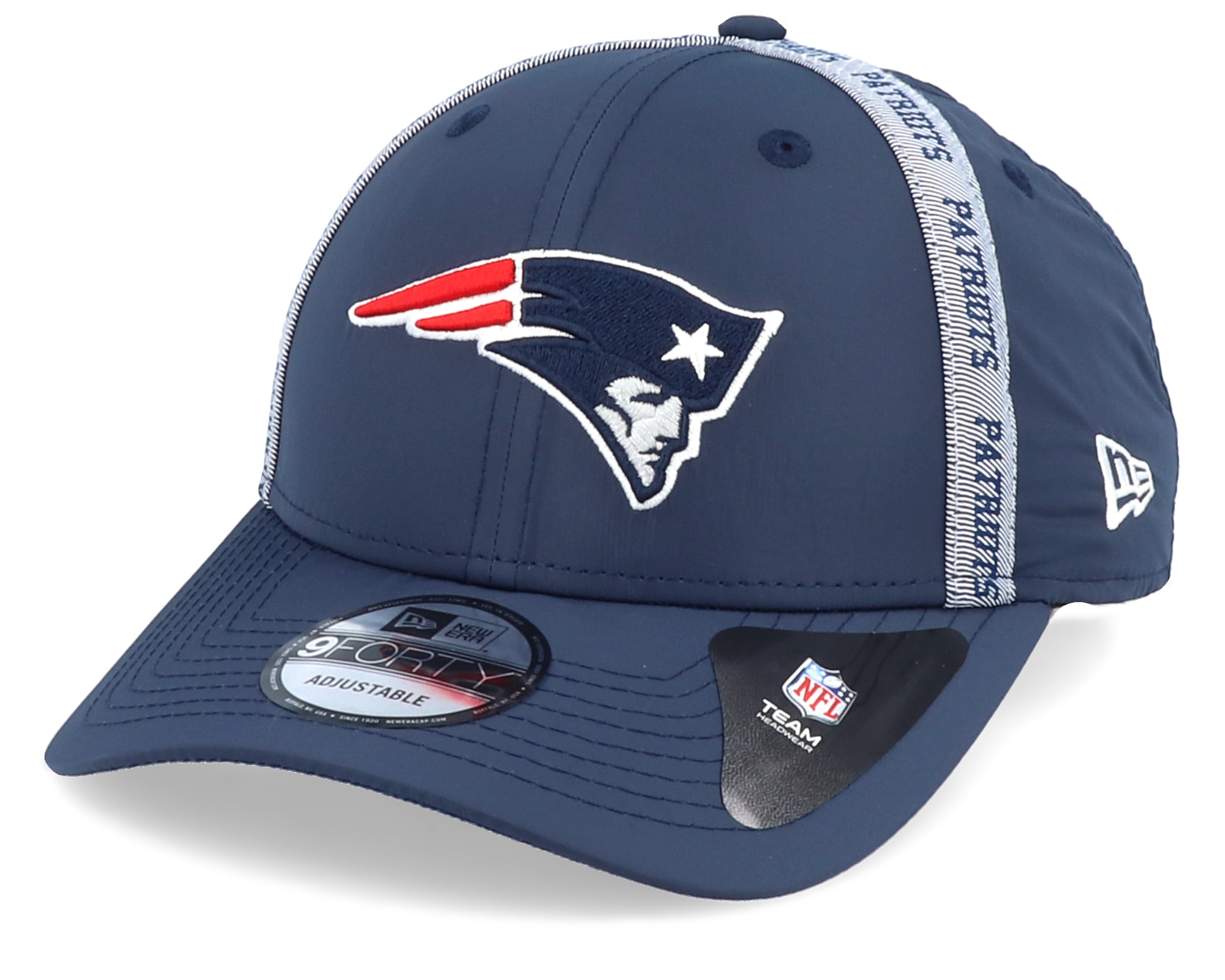 New England Patriots Taped 9Forty Navy Adjustable - New Era caps ...