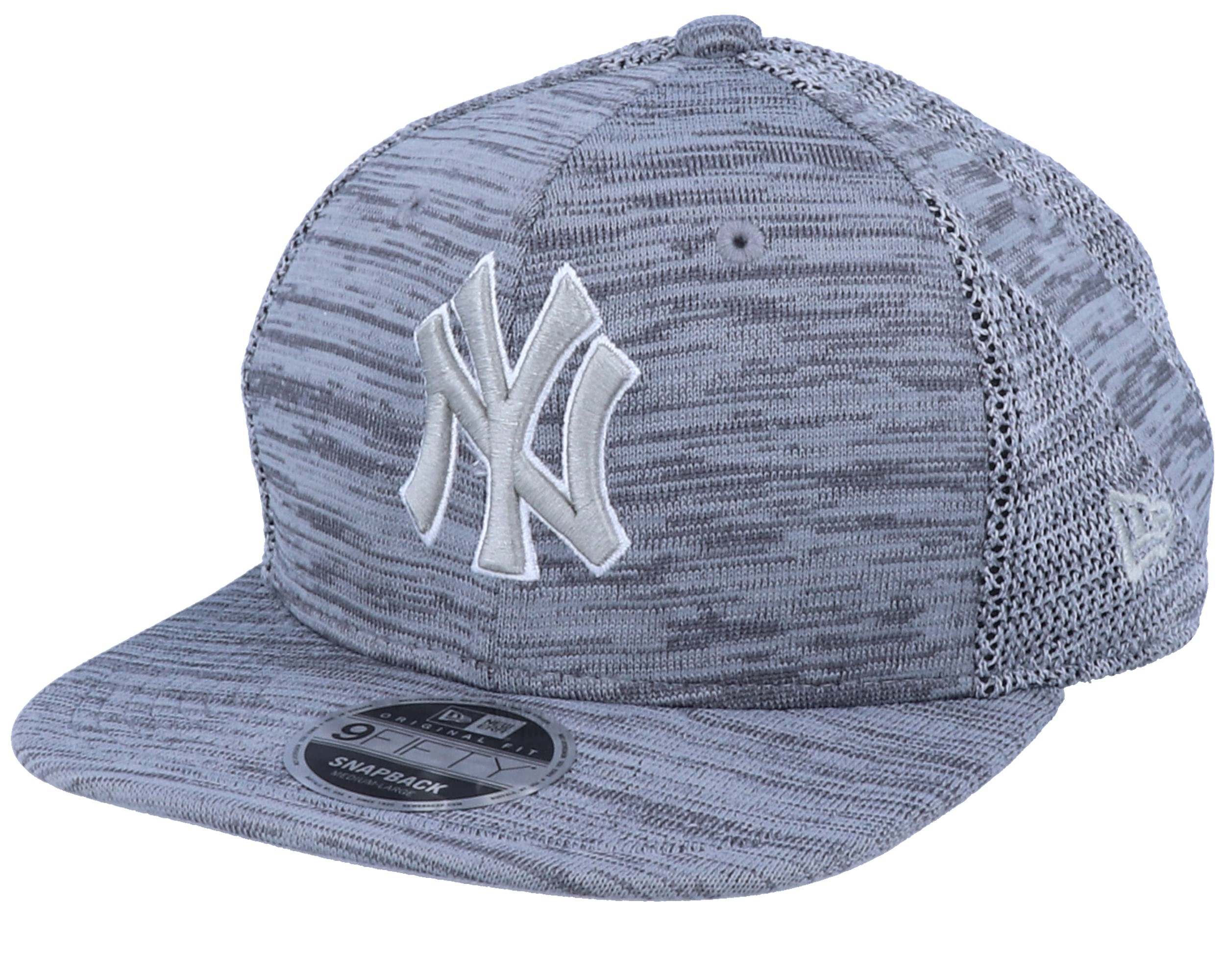 grey snapback new era