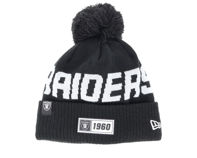 oakland raiders beanie new era
