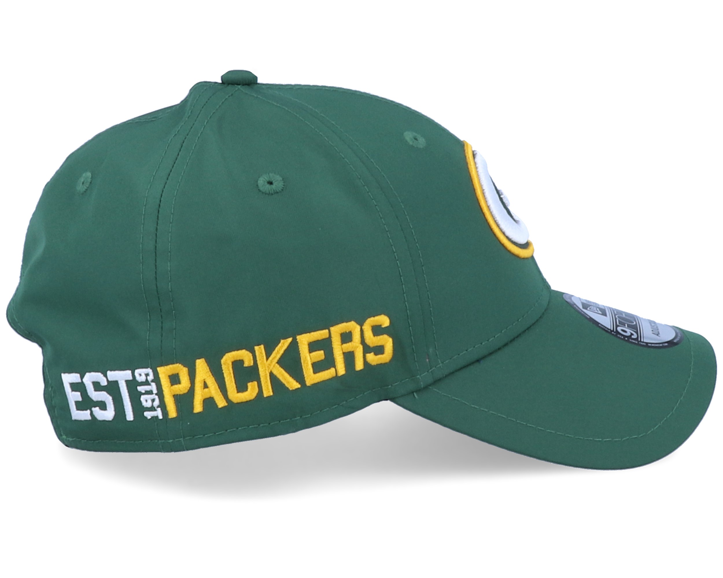 Green Bay Packers Winter Script Green Adjustable New Era caps