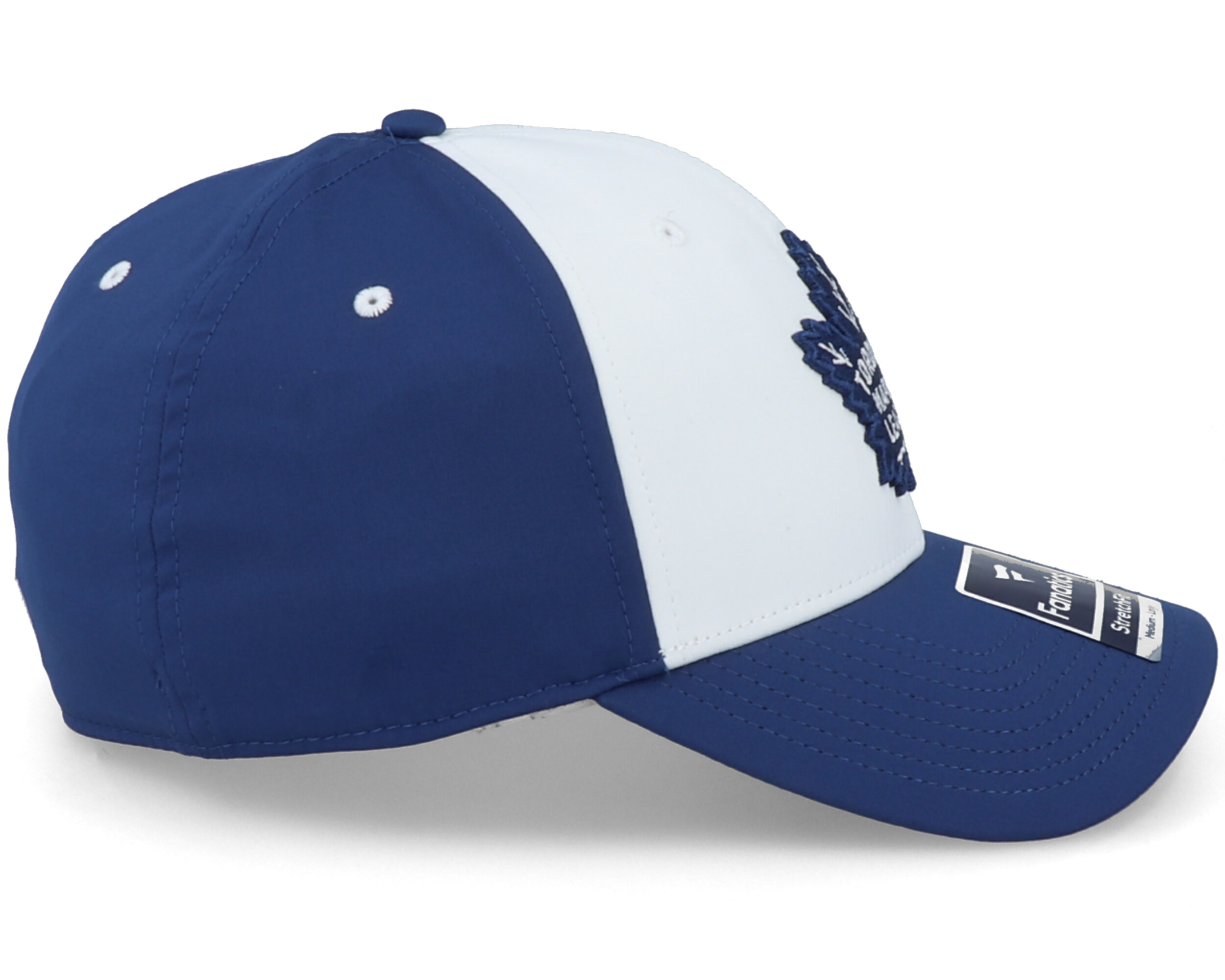 Toronto Maple Leafs Iconic Defender White/Cobalt Blue Flexfit