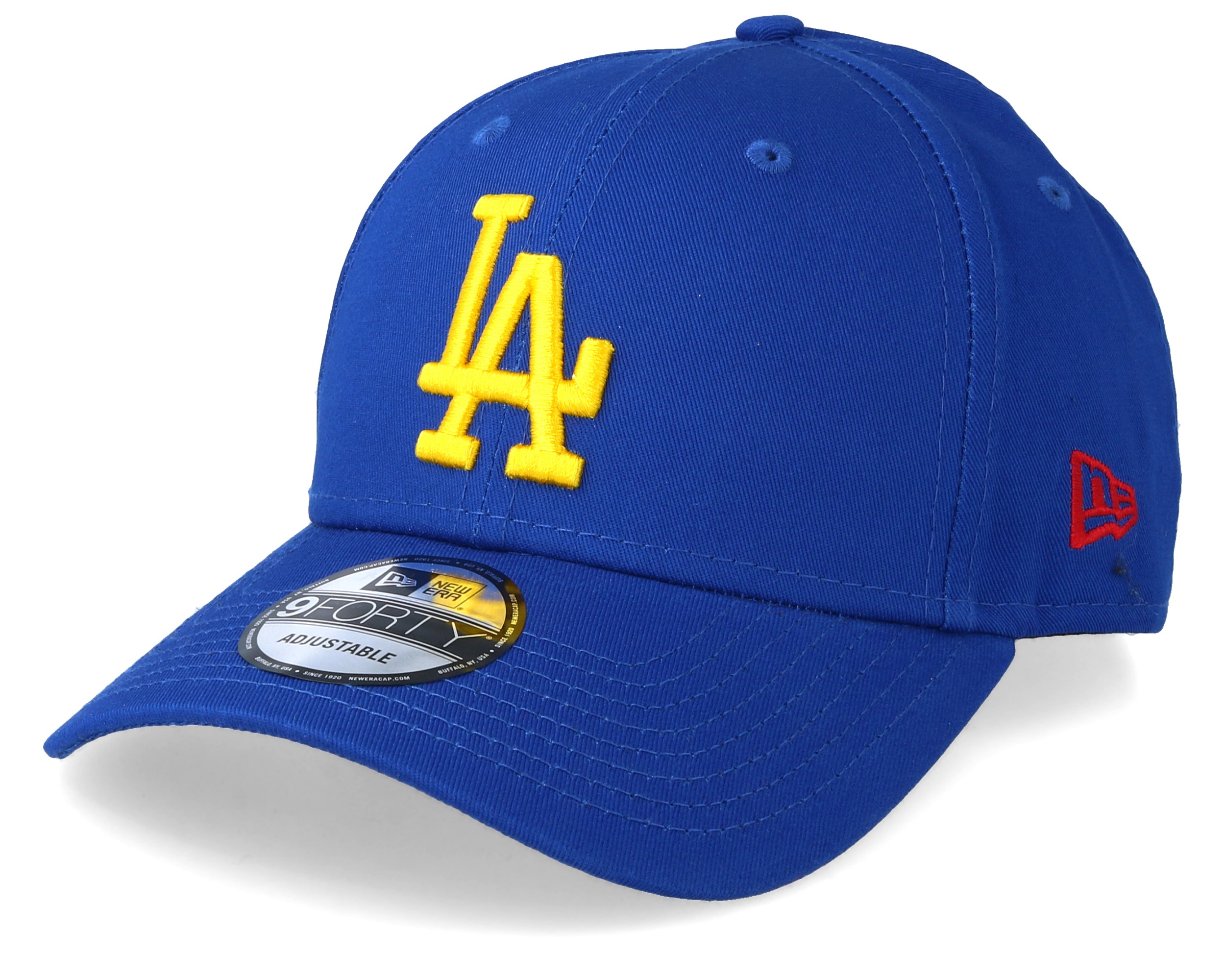 Los Angeles Dodgers Essential 9Forty Royal/Yellow Adjustable New Era caps