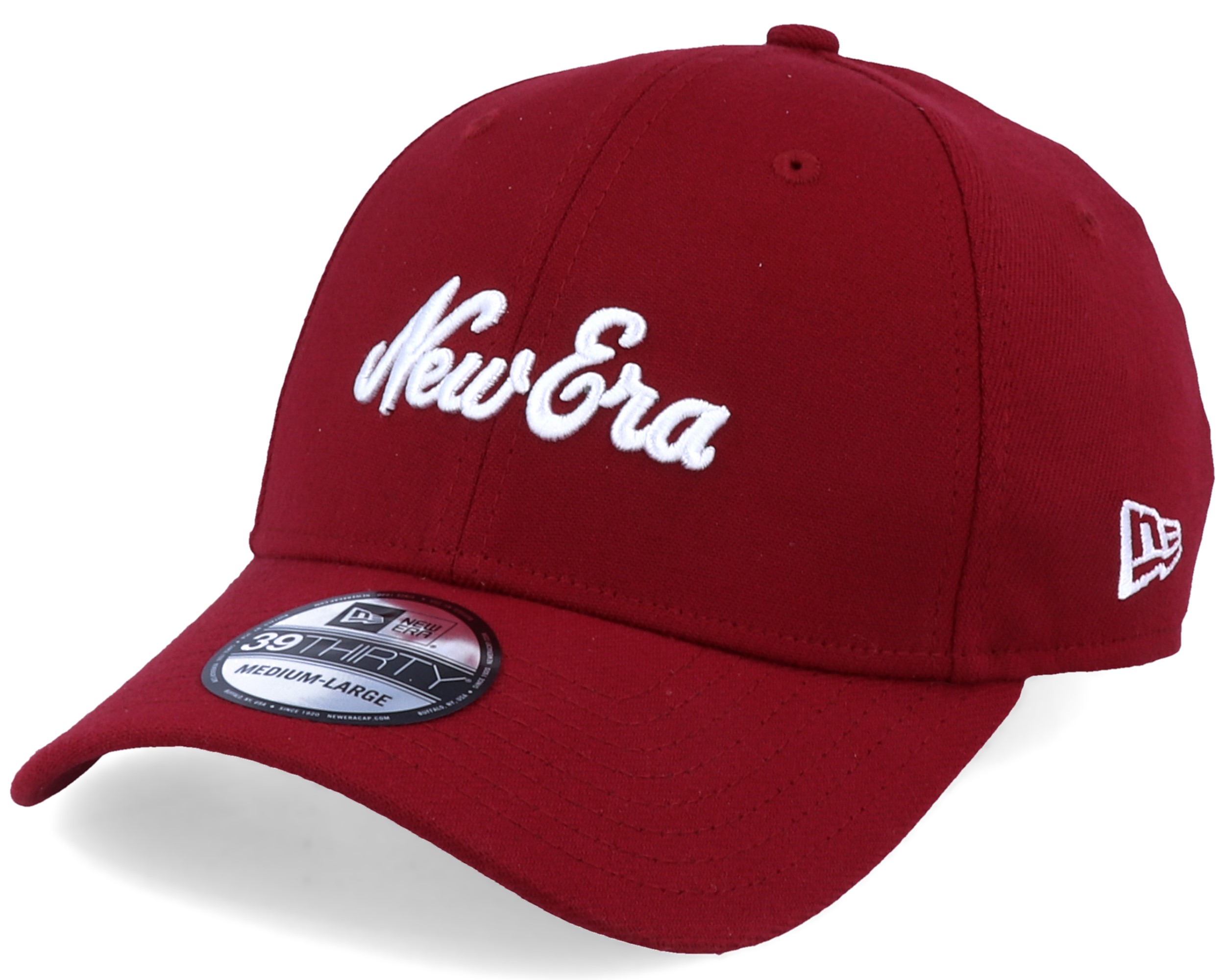 Script 39Thirty Red/White Flexfit New Era caps