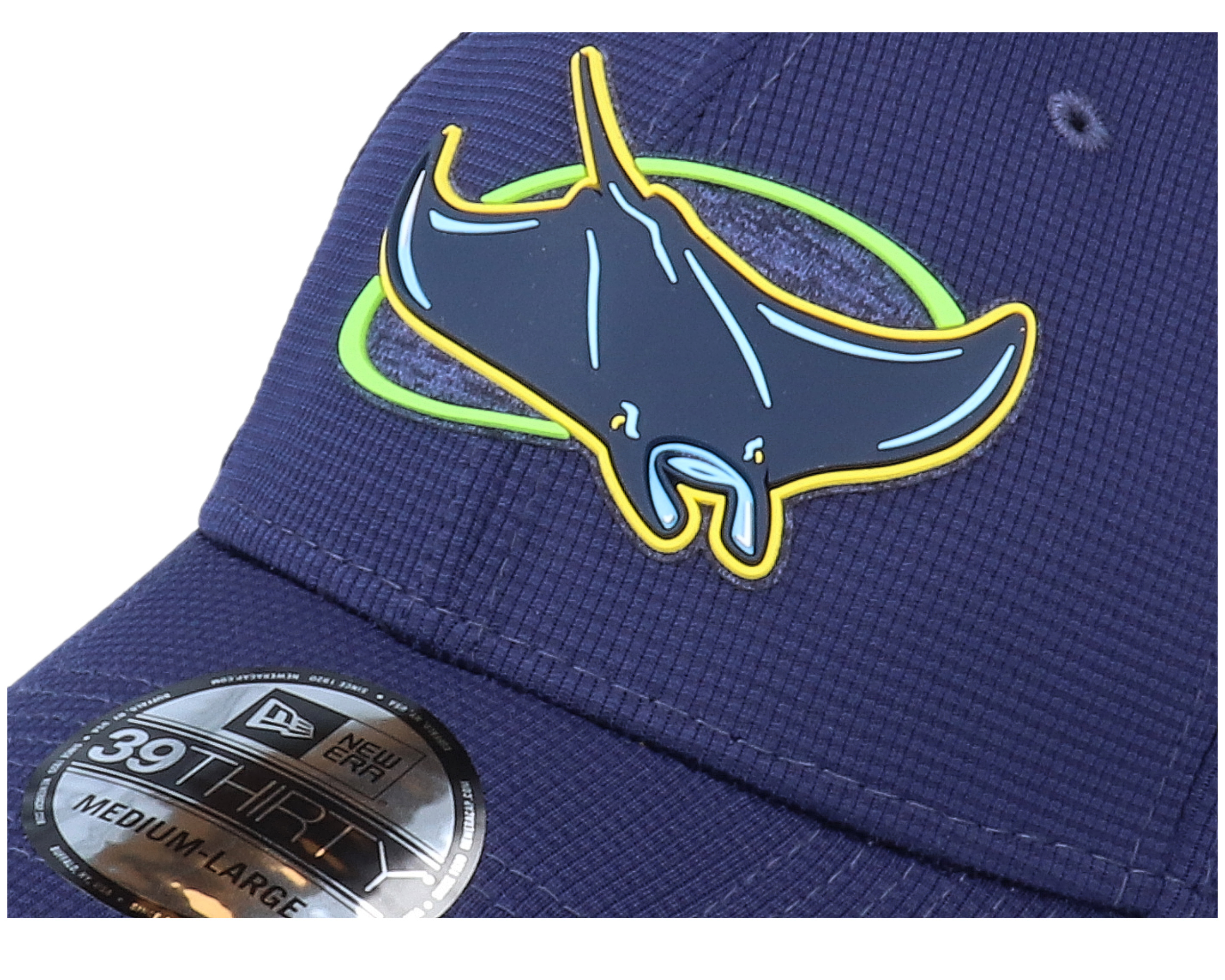 Tampa Bay Rays Of Clubhouse MLB Navy 39Thirty Flexfit New Era keps