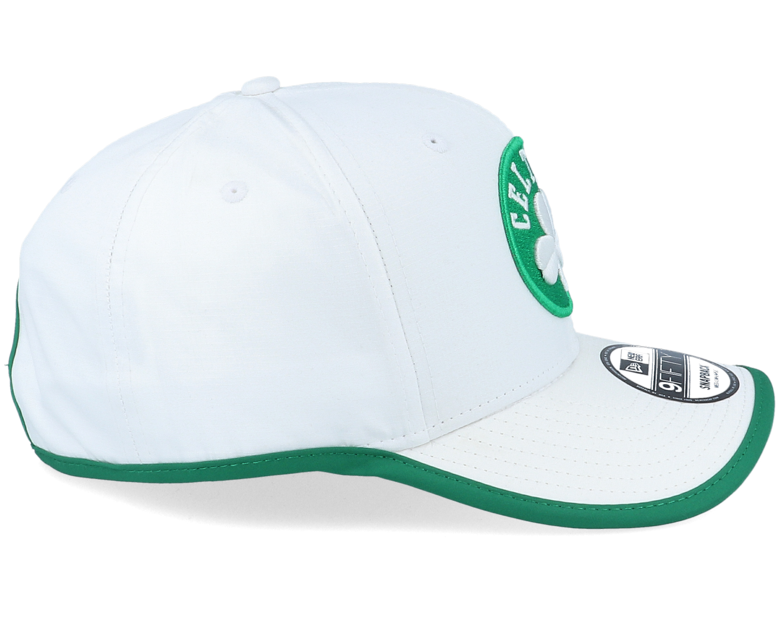 white celtics hat