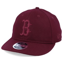 maroon red sox hat