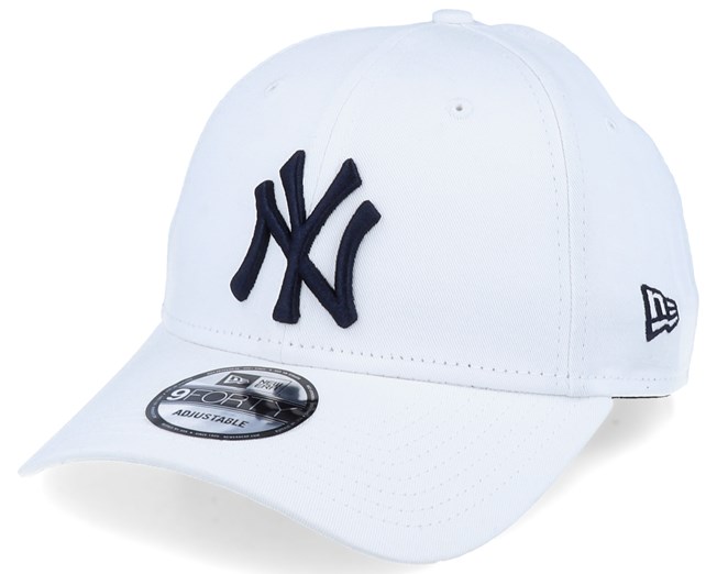 New York Yankees Essential 9Forty White/Navy Adjustable - New Era caps ...