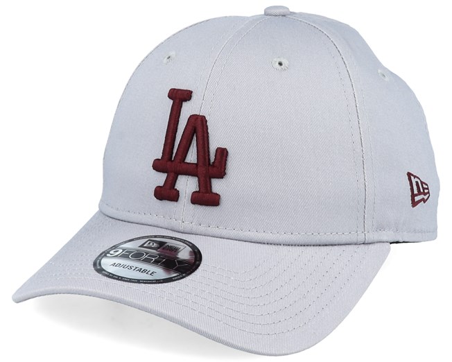 New Era 9Forty Strapback Cap Los Angeles Dodgers maroon