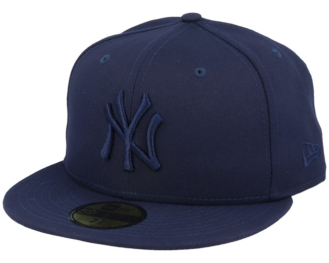 New York Yankees Essential 59fifty Navy Navy Fitted New Era Cap Hatstore De