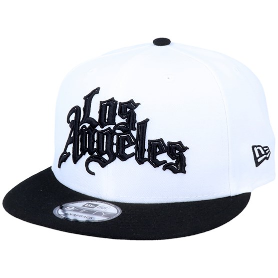 La Clippers 9fifty White Black Snapback New Era Caps Hatstoreworld Com