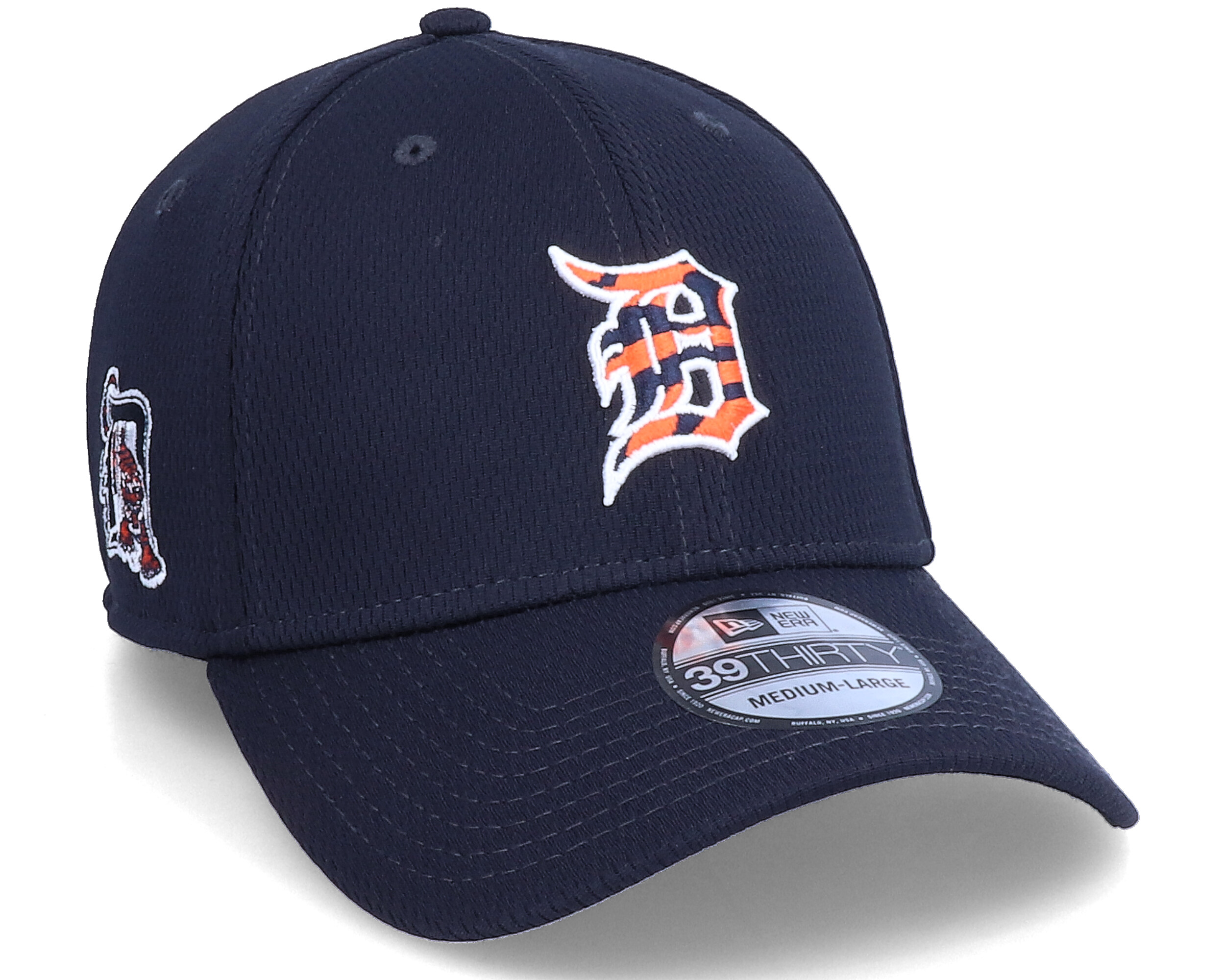 Detroit Tigers MLB 39Thirty Batting Practise Navy Flexfit New Era cap
