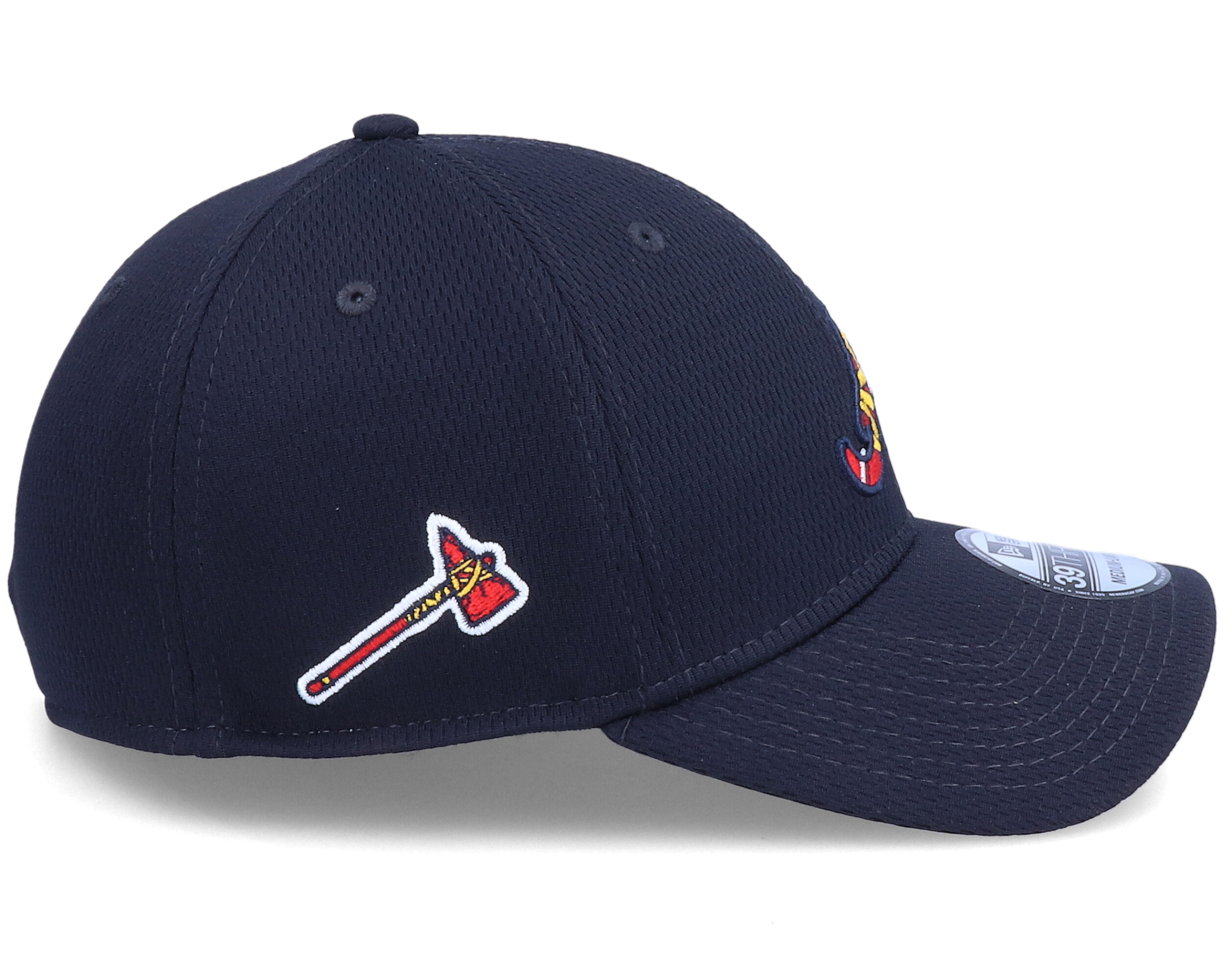 braves navy world series hat
