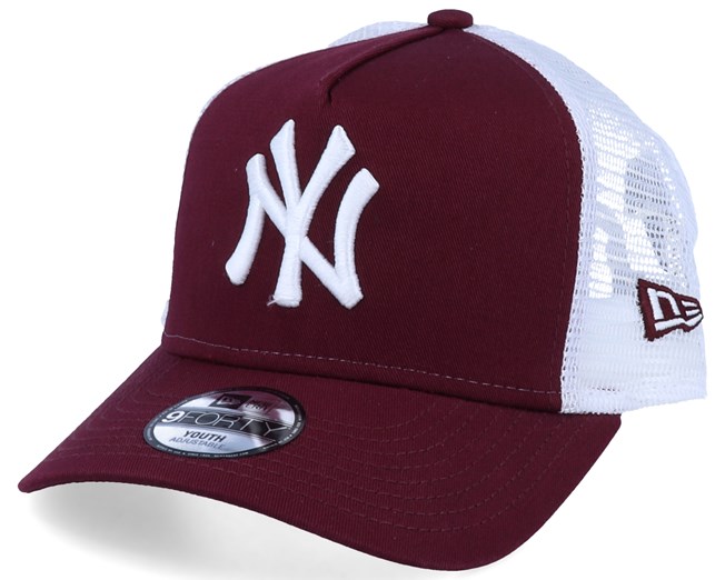 Burgundy new era cap Clearance