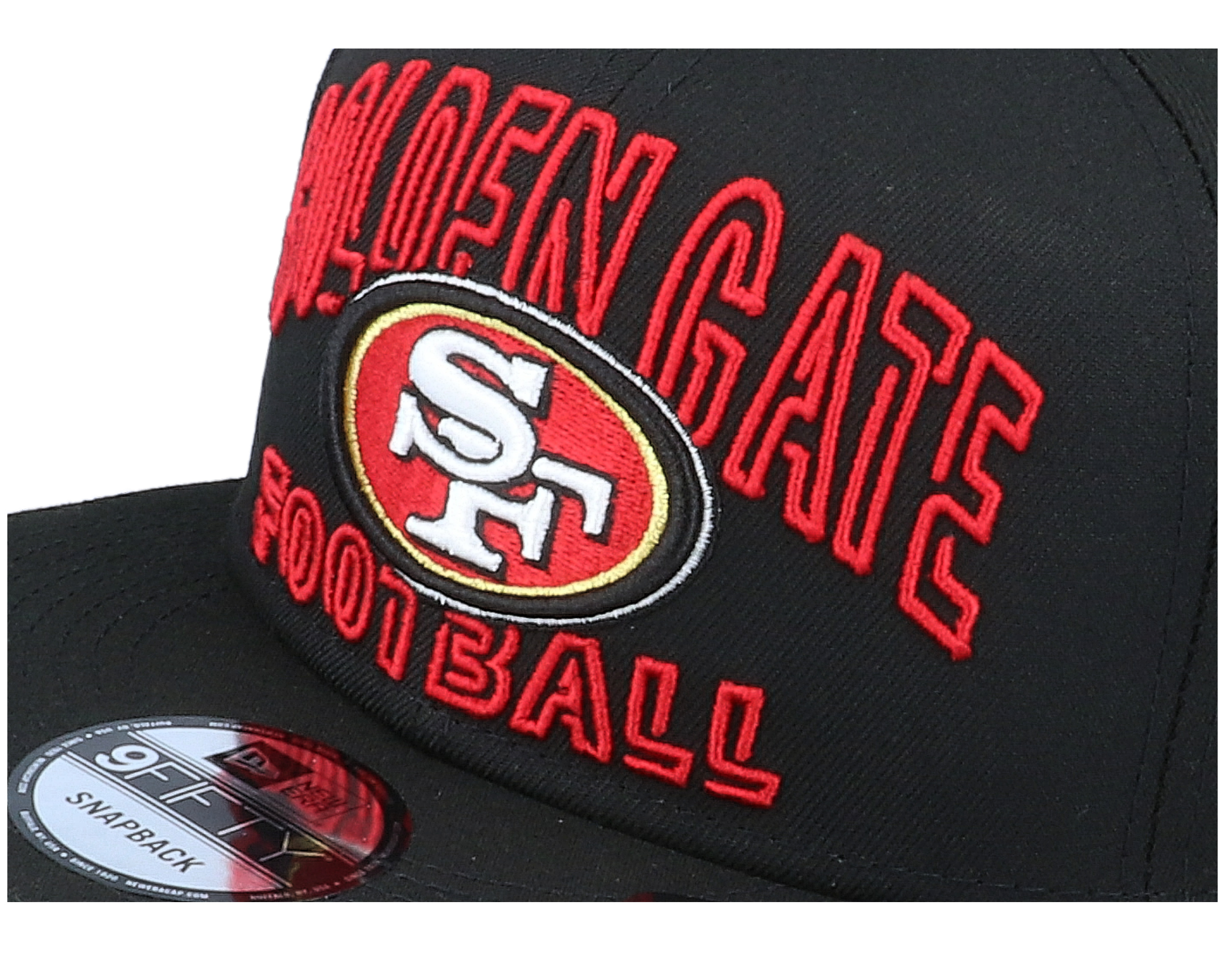 black 49ers snapback