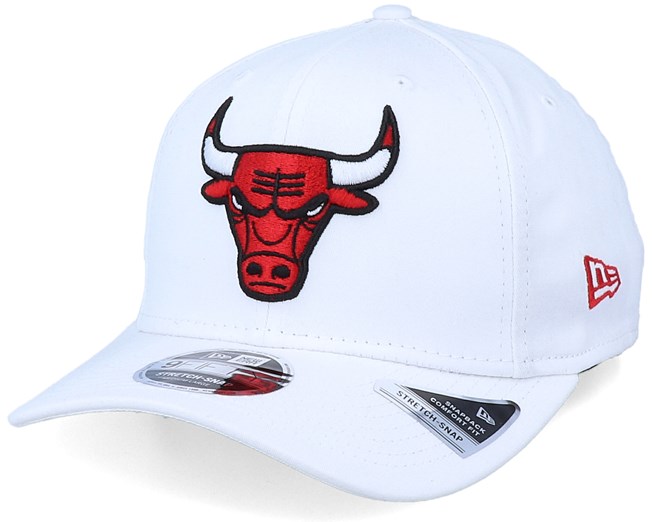 Chicago Bulls White Base 9Fifty White/Red Adjustable - New Era caps ...