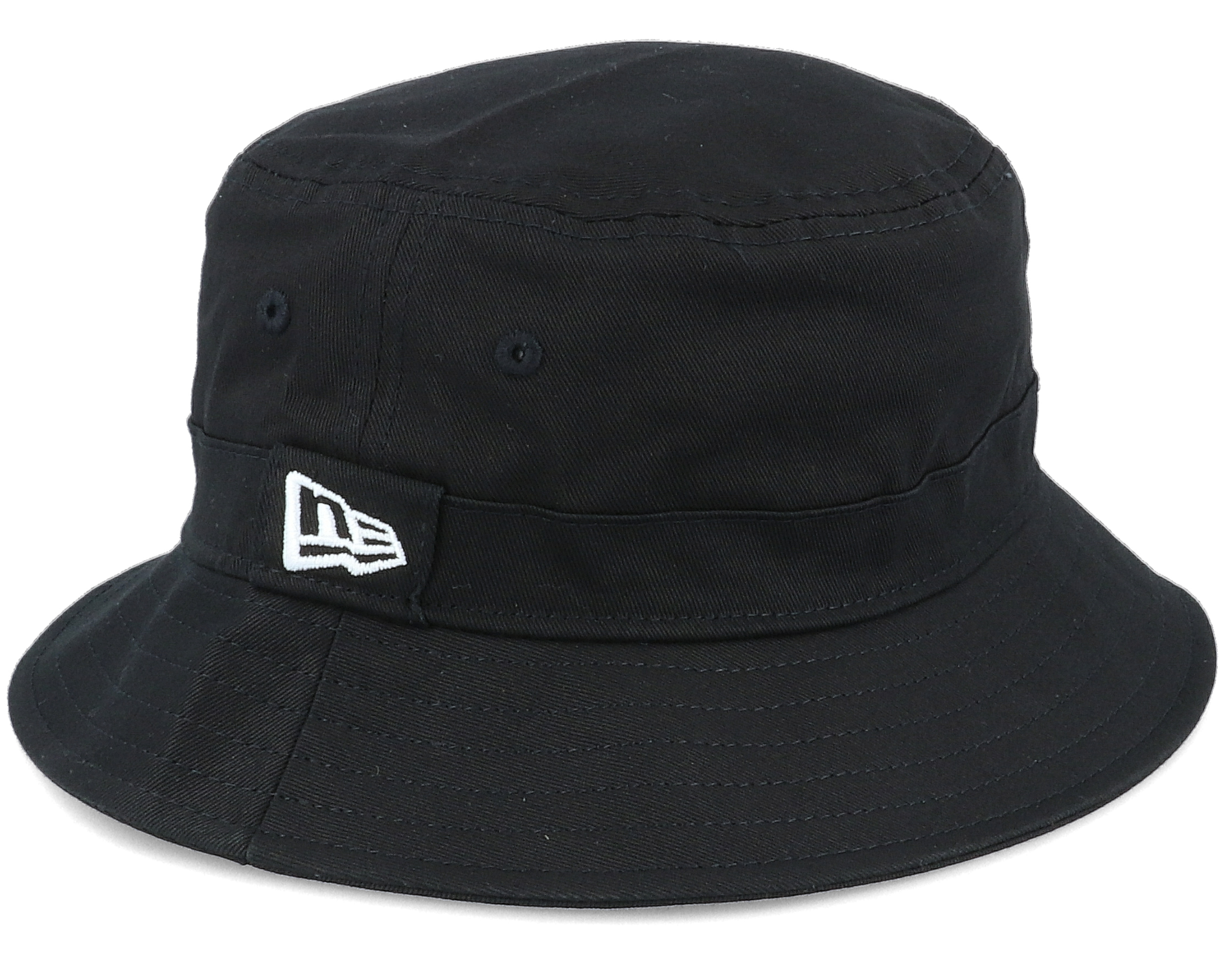 Kids Ne Essential Black Bucket New Era Chapéus Bucket Boné Hatstore