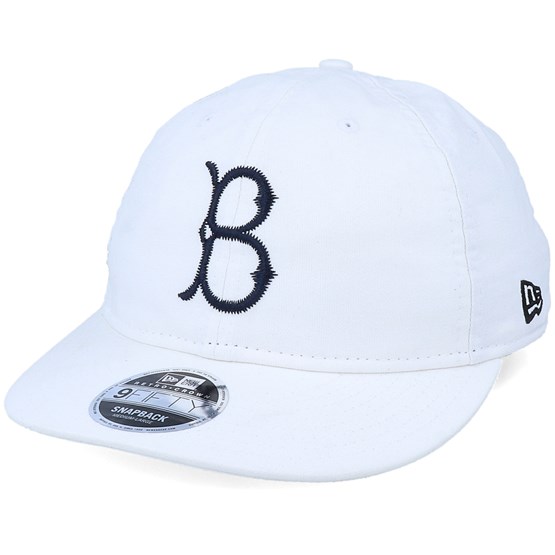 Brooklyn Dodgers Indigo Retro Crown 9fifty White Black Adjustable New Era Caps Hatstore Co Uk Brooklyn Dodgers Indigo Retro Crown 9fifty White Black Adjustable New Era Caps Hatstore Co Uk