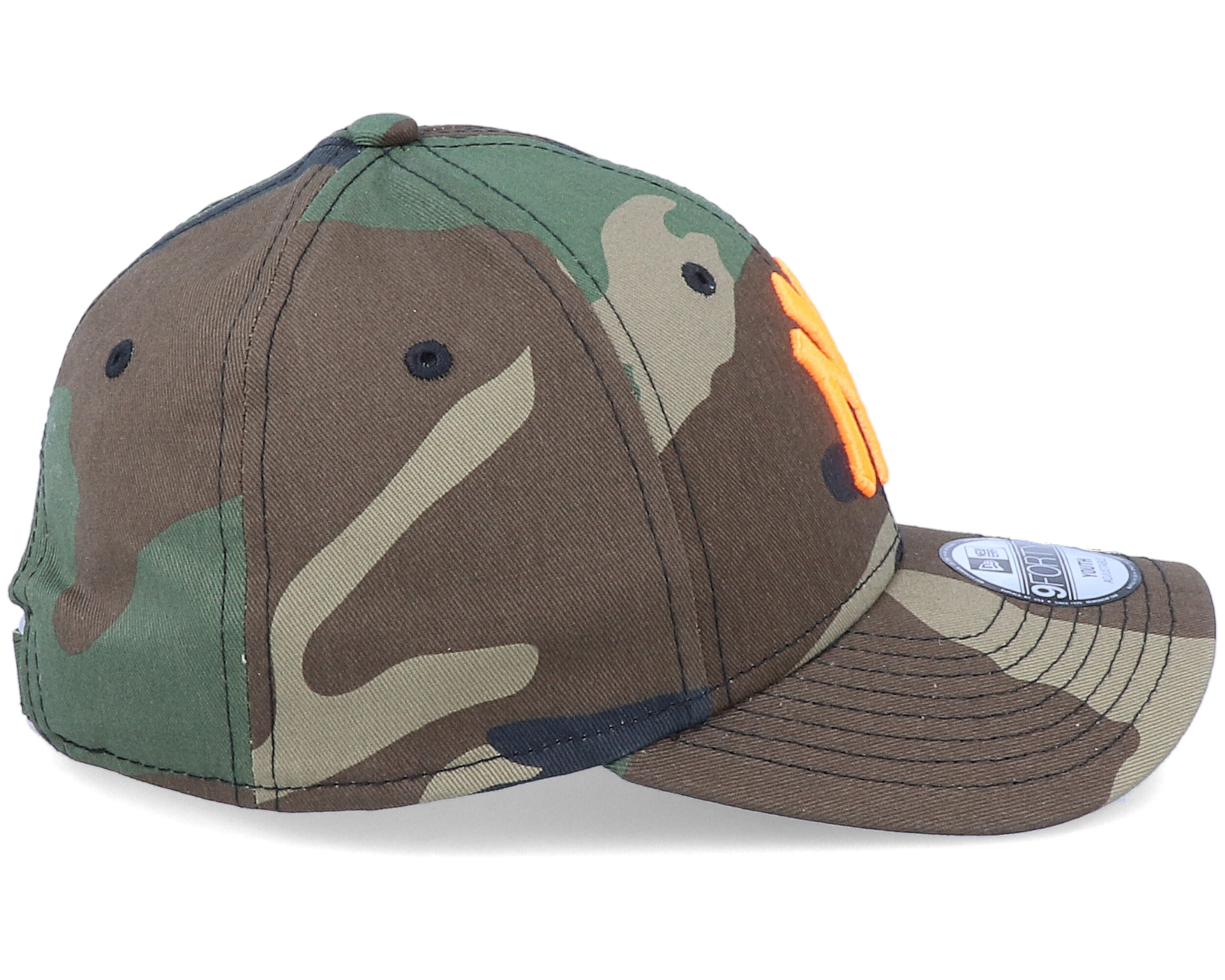 Kids New York Yankees Camo Essential 9Forty Camo/Neon ...