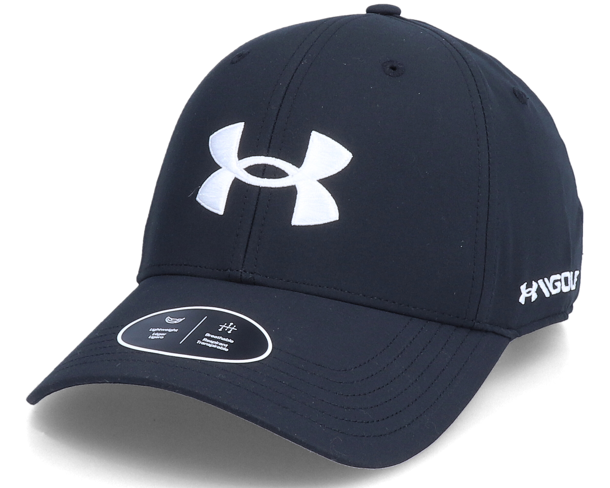 Ua Golf96 Hat Black Adjustable Under Armour caps