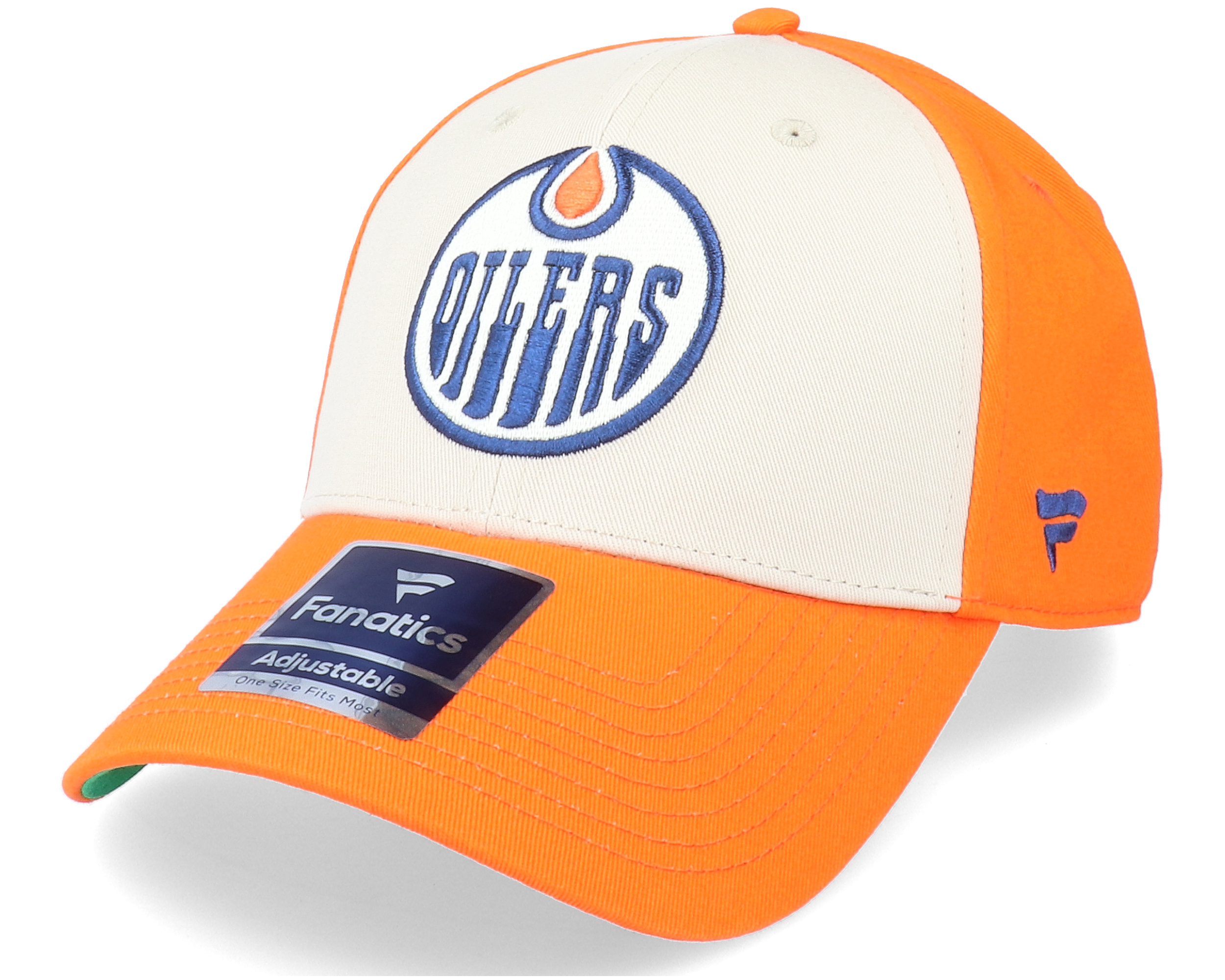 Edmonton Oilers True Classics Structured Orange Adjustable Fanatics