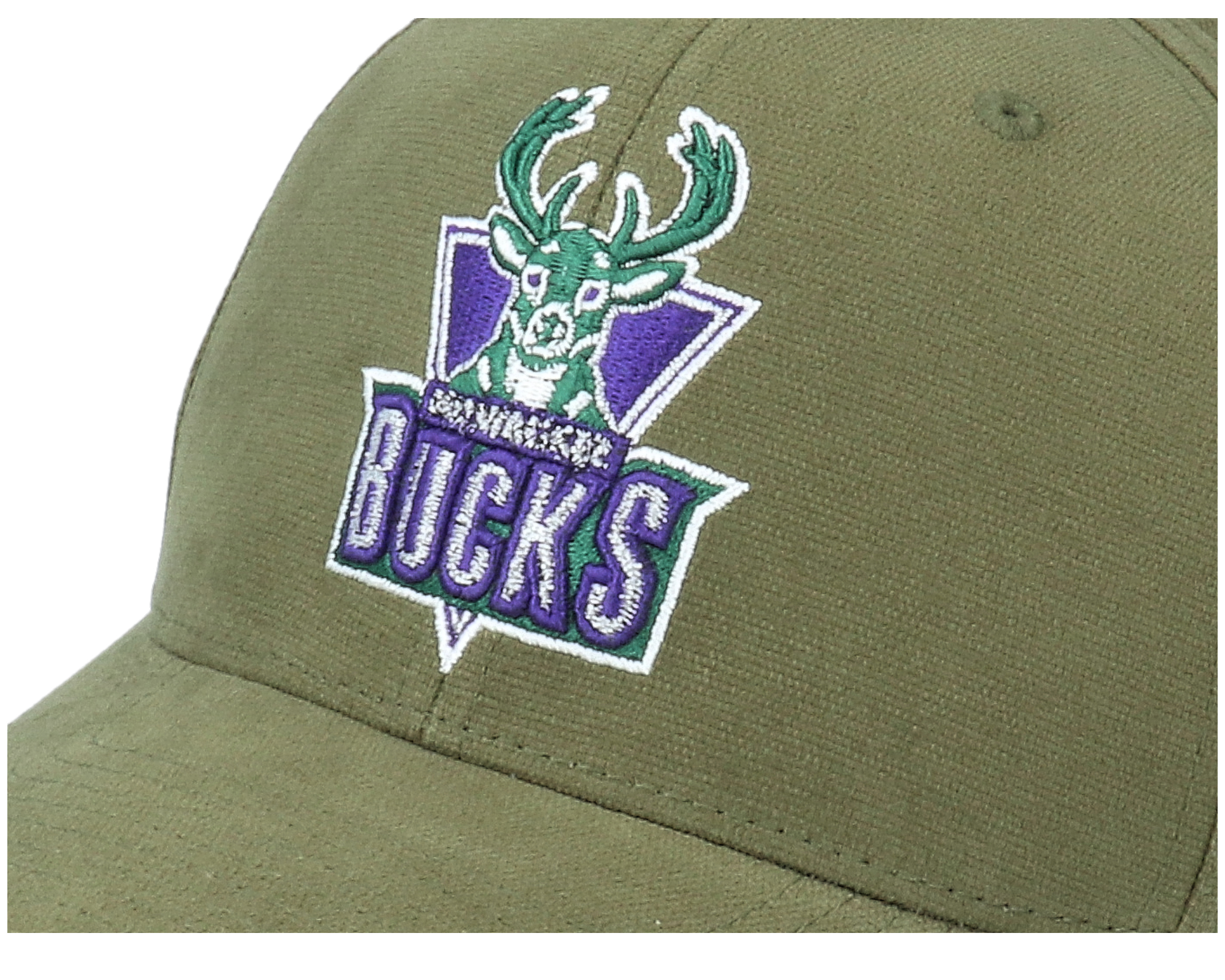 Milwaukee Bucks Cardinal Olive Adjustable - Mitchell ...