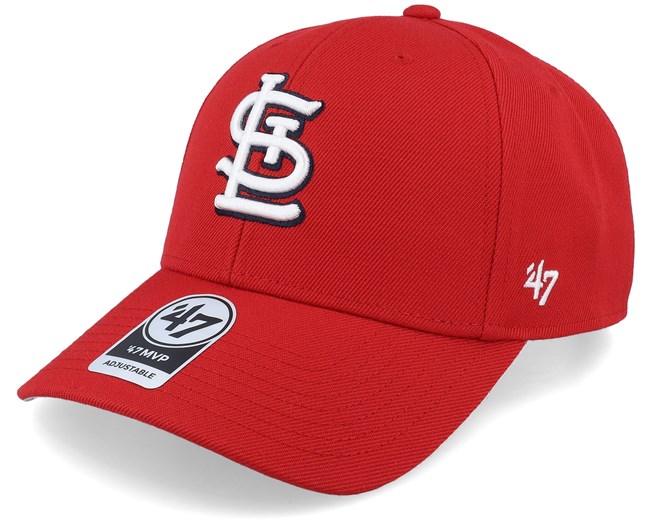 St. Louis Cardinals Mvp Red/White Adjustable - 47 Brand caps - comicsahoy.com