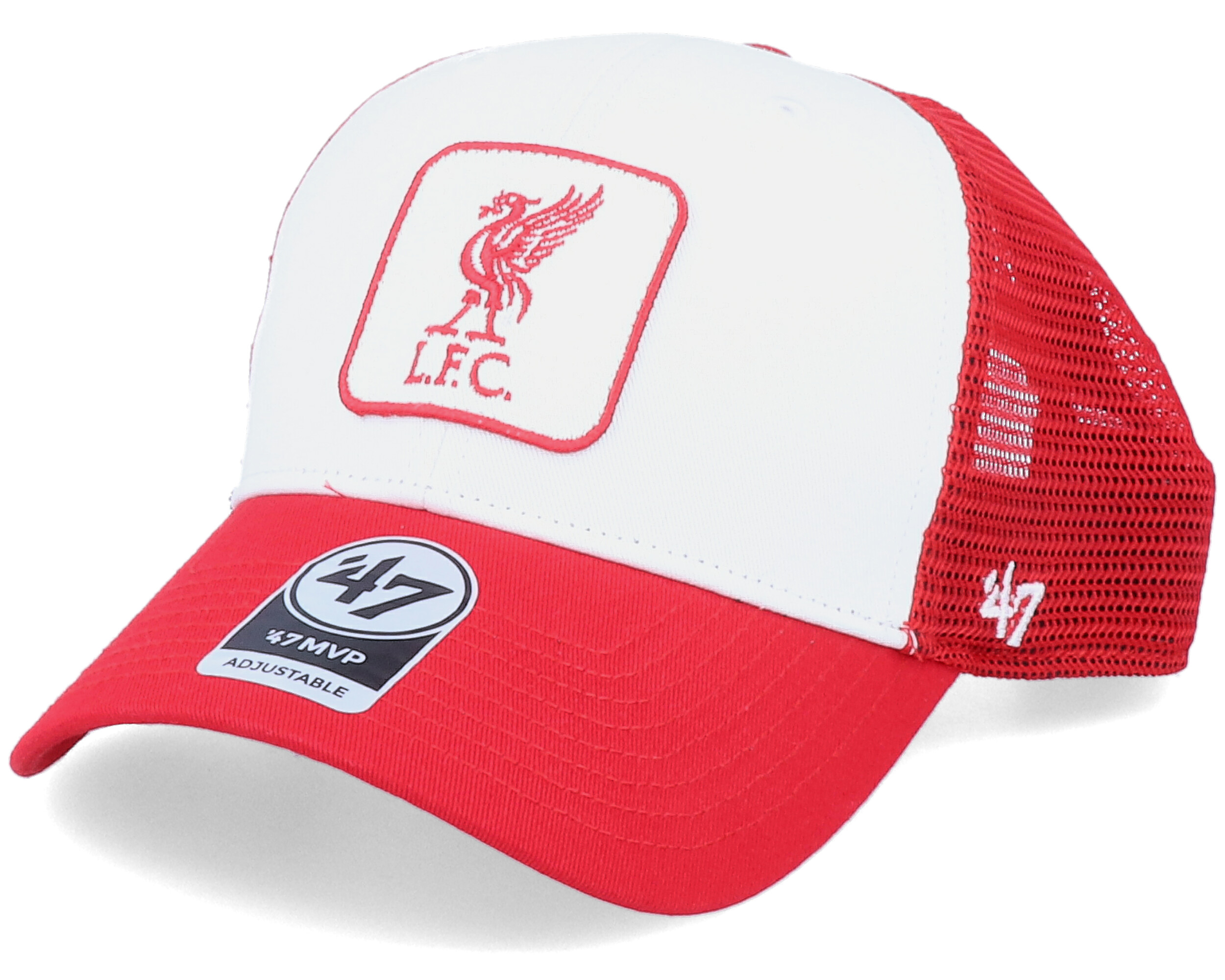 Hatstore Exclusive Liverpool FC Red/White Trucker Patch ...