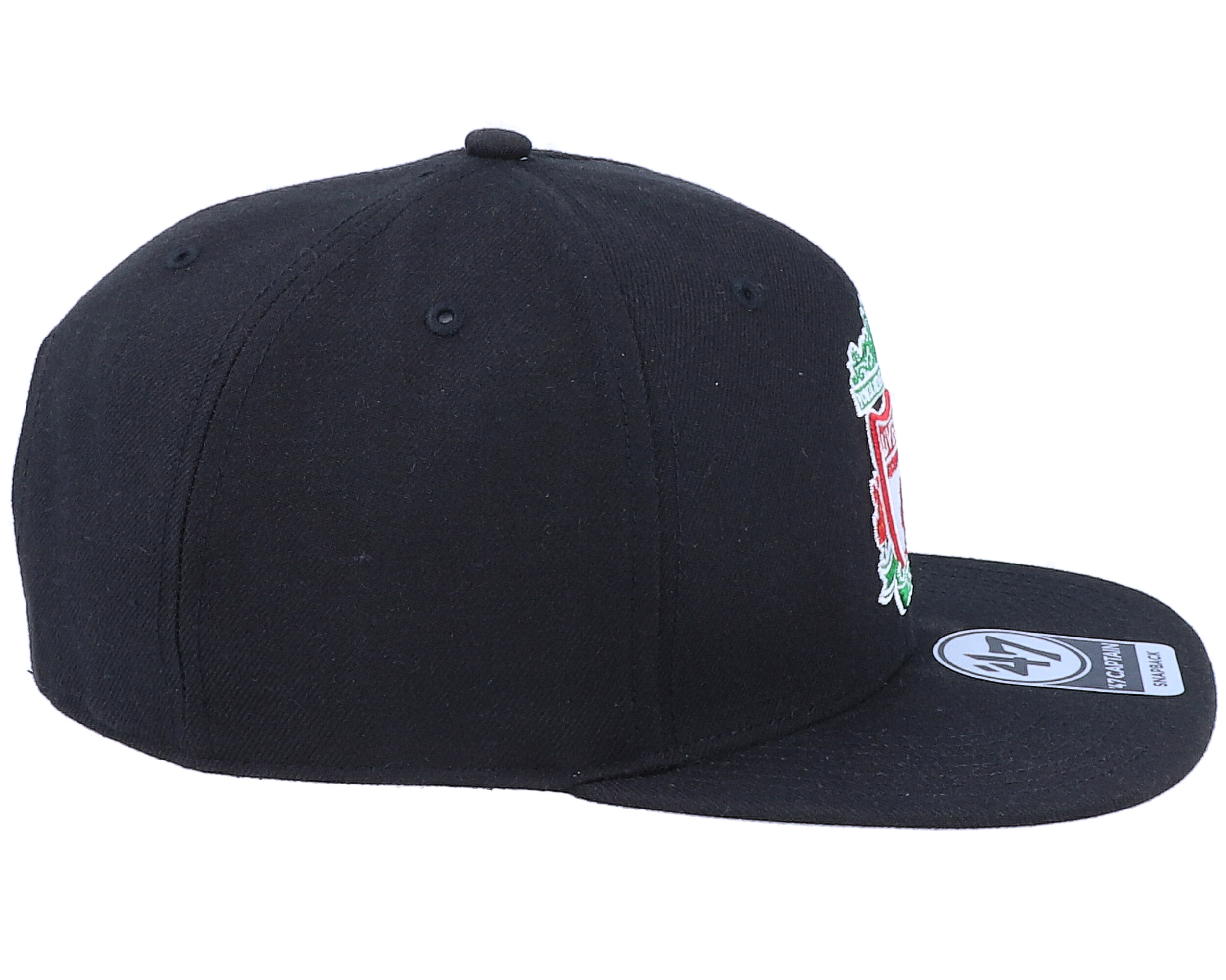 Hatstore Exclusive Liverpool FC Crest Black Snapback - 47 ...