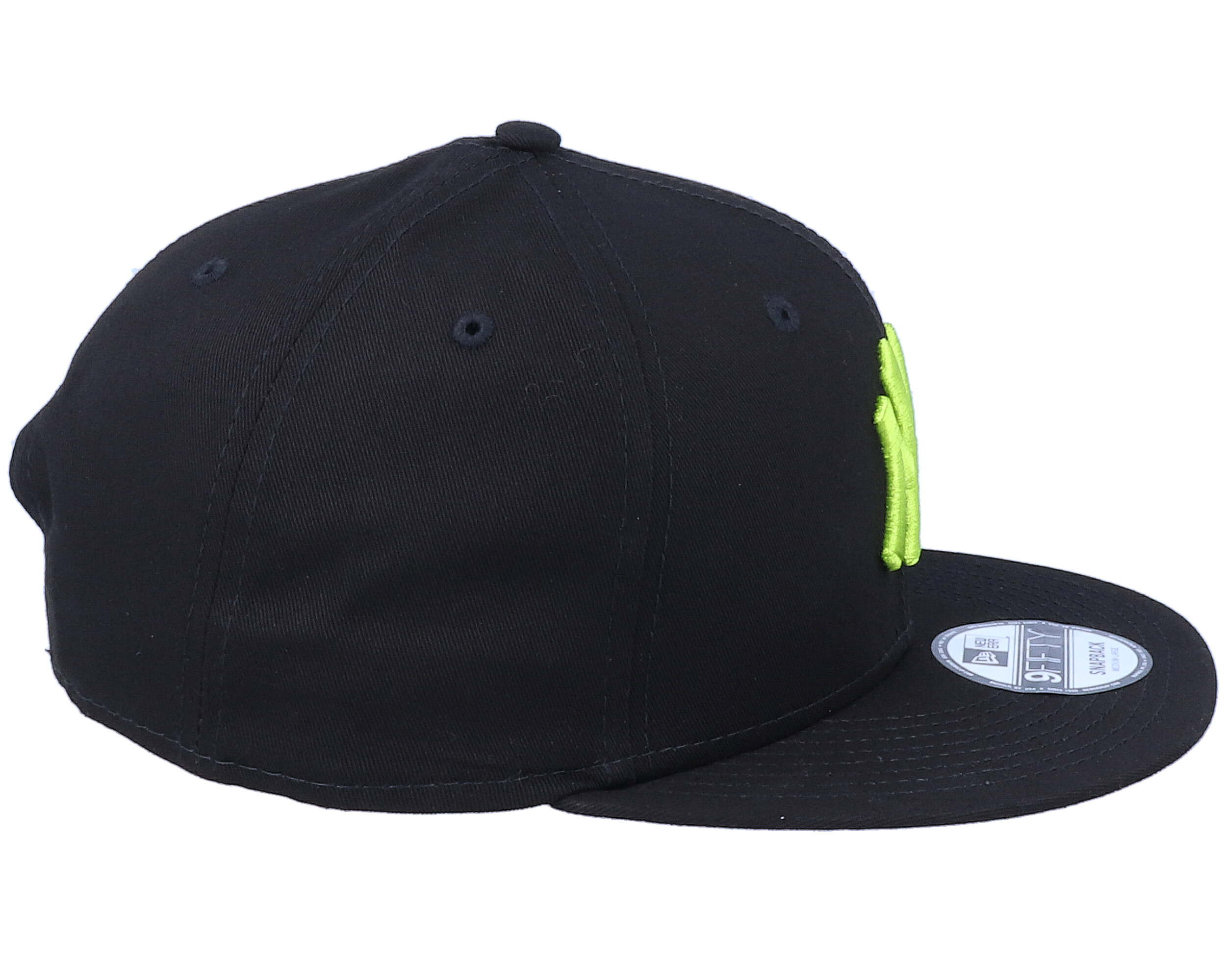 New York Yankees League Essential 9Fifty Black/Lime Green Snapback