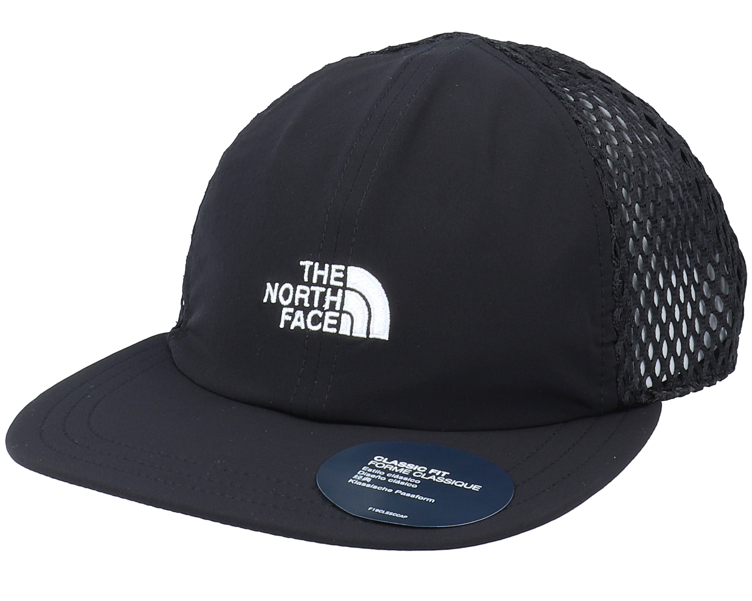 Runner Mesh Cap Black Strapback The North Face lippis Hatstore.fi