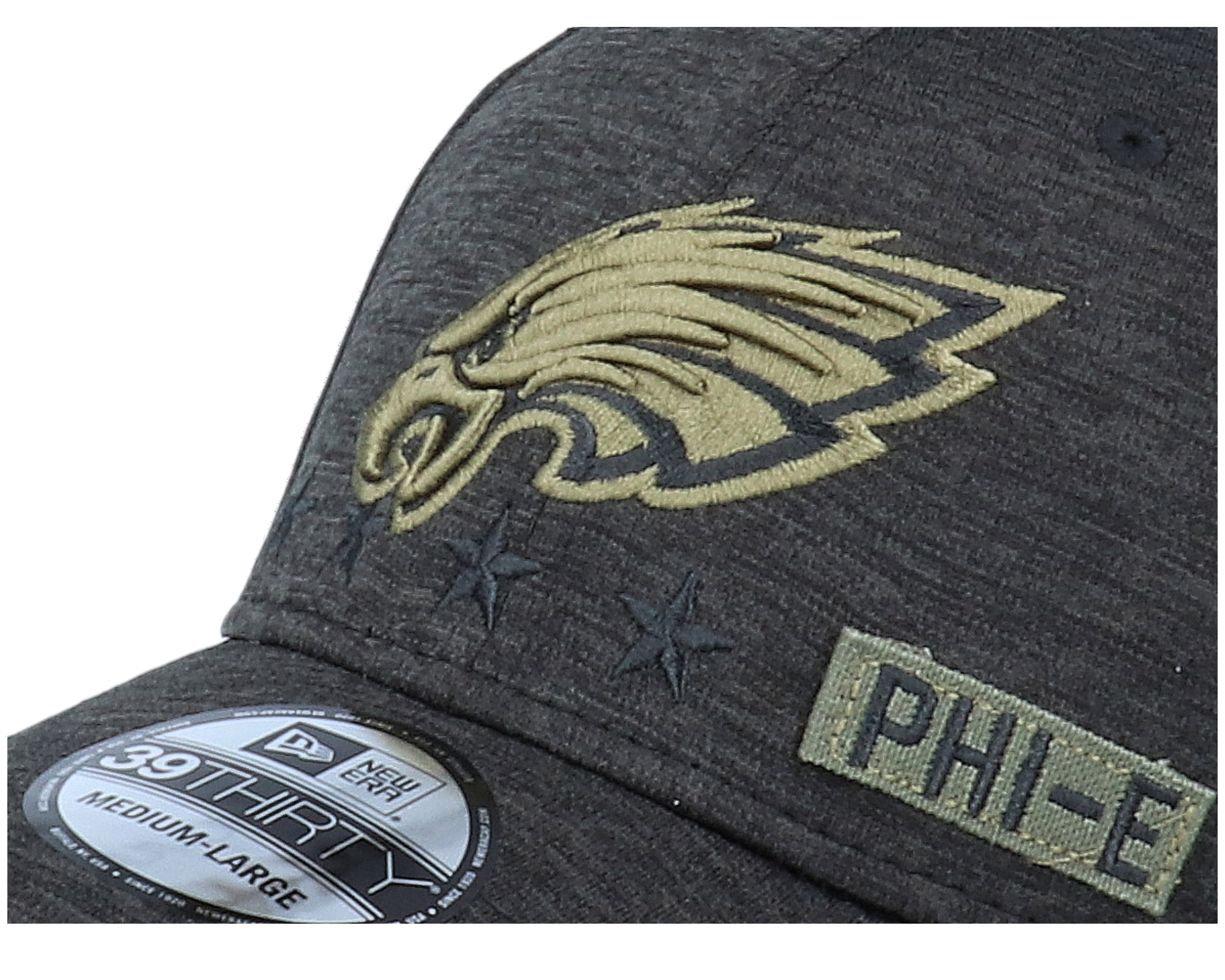 Philadelphia Eagles Salute To Service 39Thirty NFL 20 Heather Black