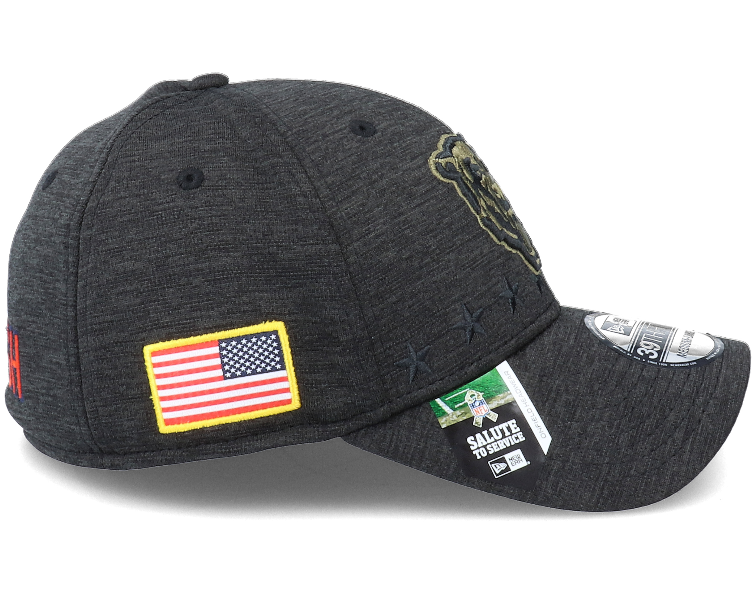 chicago bears salute to service hat 2020