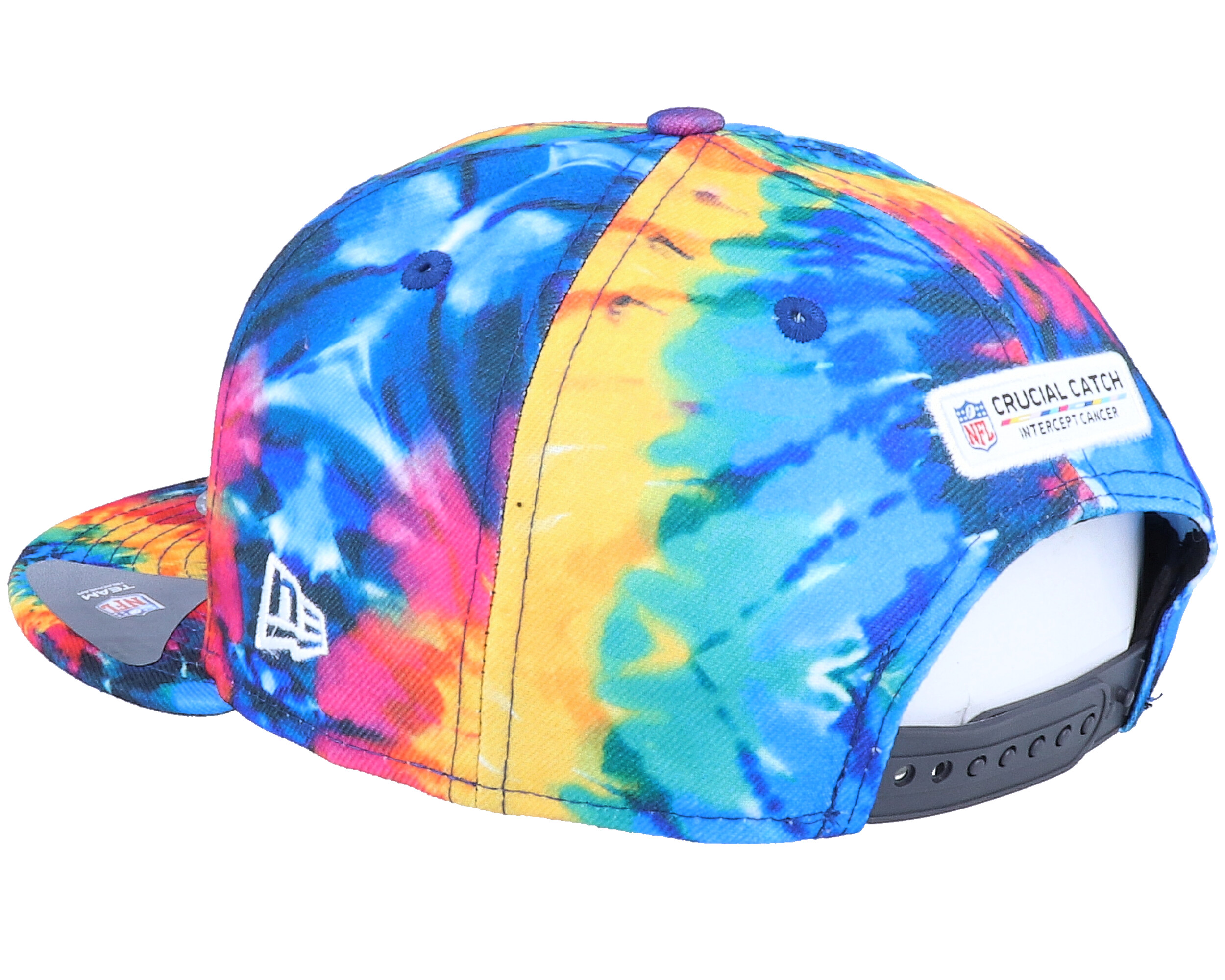 Miami Dolphins Crucial Catch 9Fifty Tie-Dye Multicolor Snapback - New ...