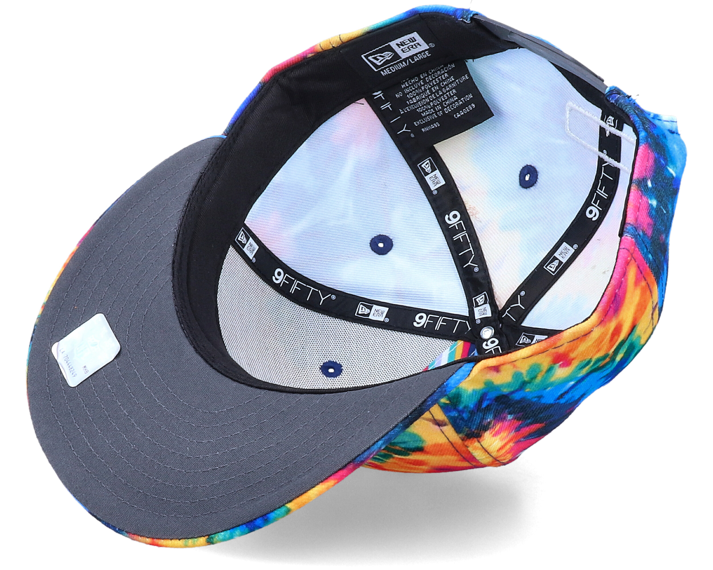 Miami Dolphins Crucial Catch 9Fifty TieDye Multicolor Snapback New