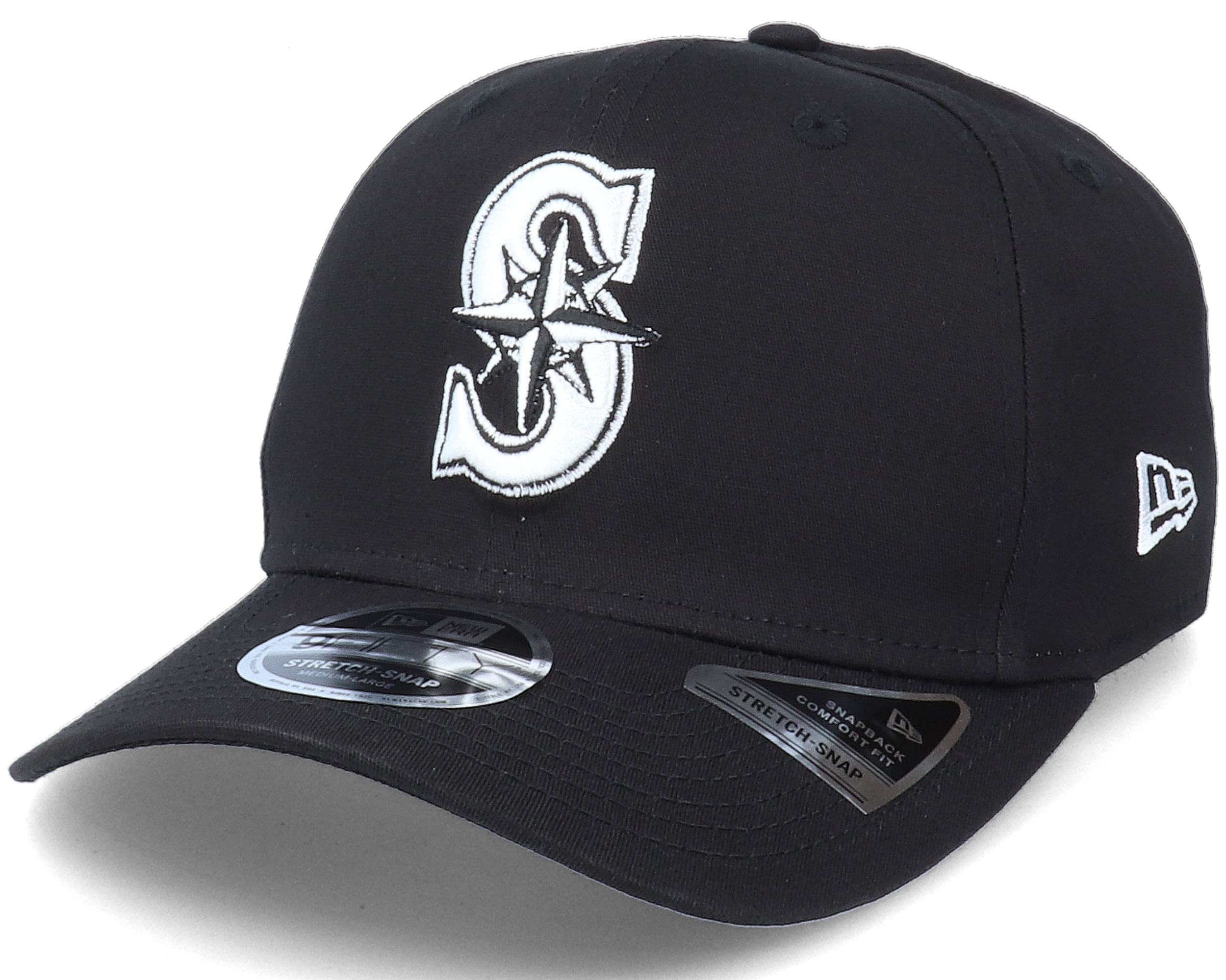 Hatstore Exclusive x Seattle Mariners Essential 9Fifty Stretch Black