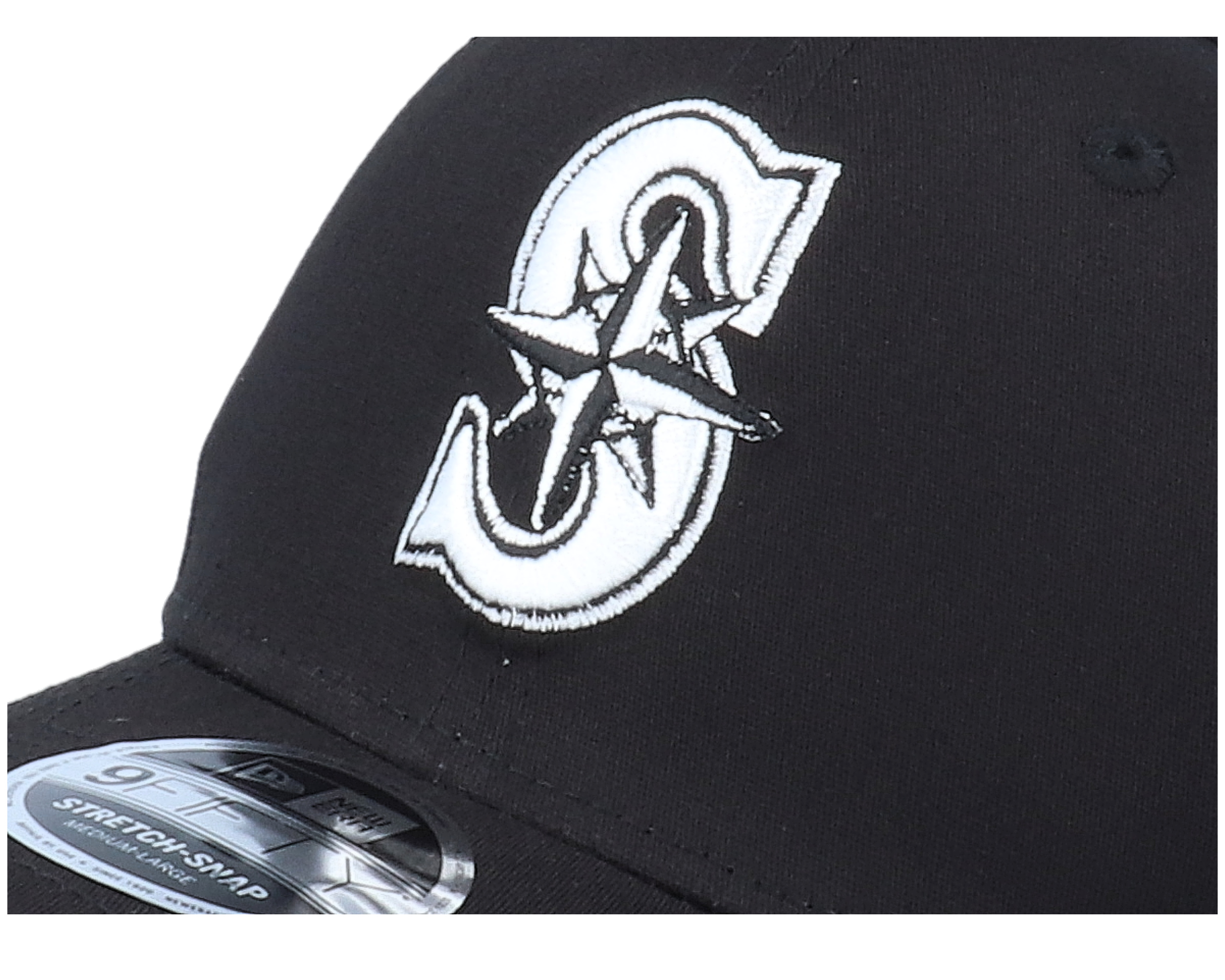 Hatstore Exclusive x Seattle Mariners Essential 9Fifty Stretch Black