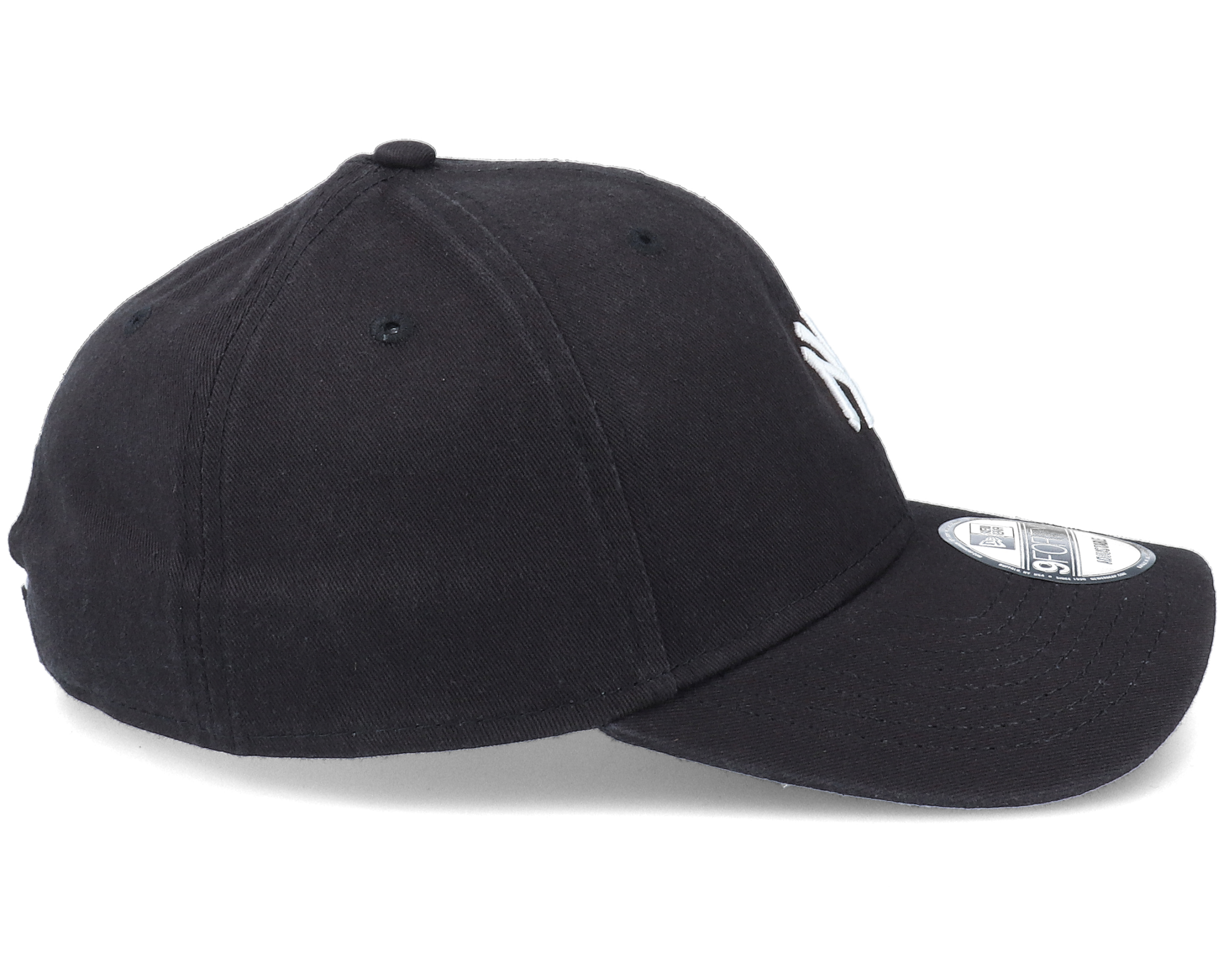 New York Yankees Small Logo 9Forty Black/White Adjustable New Era caps