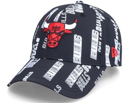 bulls chicago era 9forty script adjustable caps